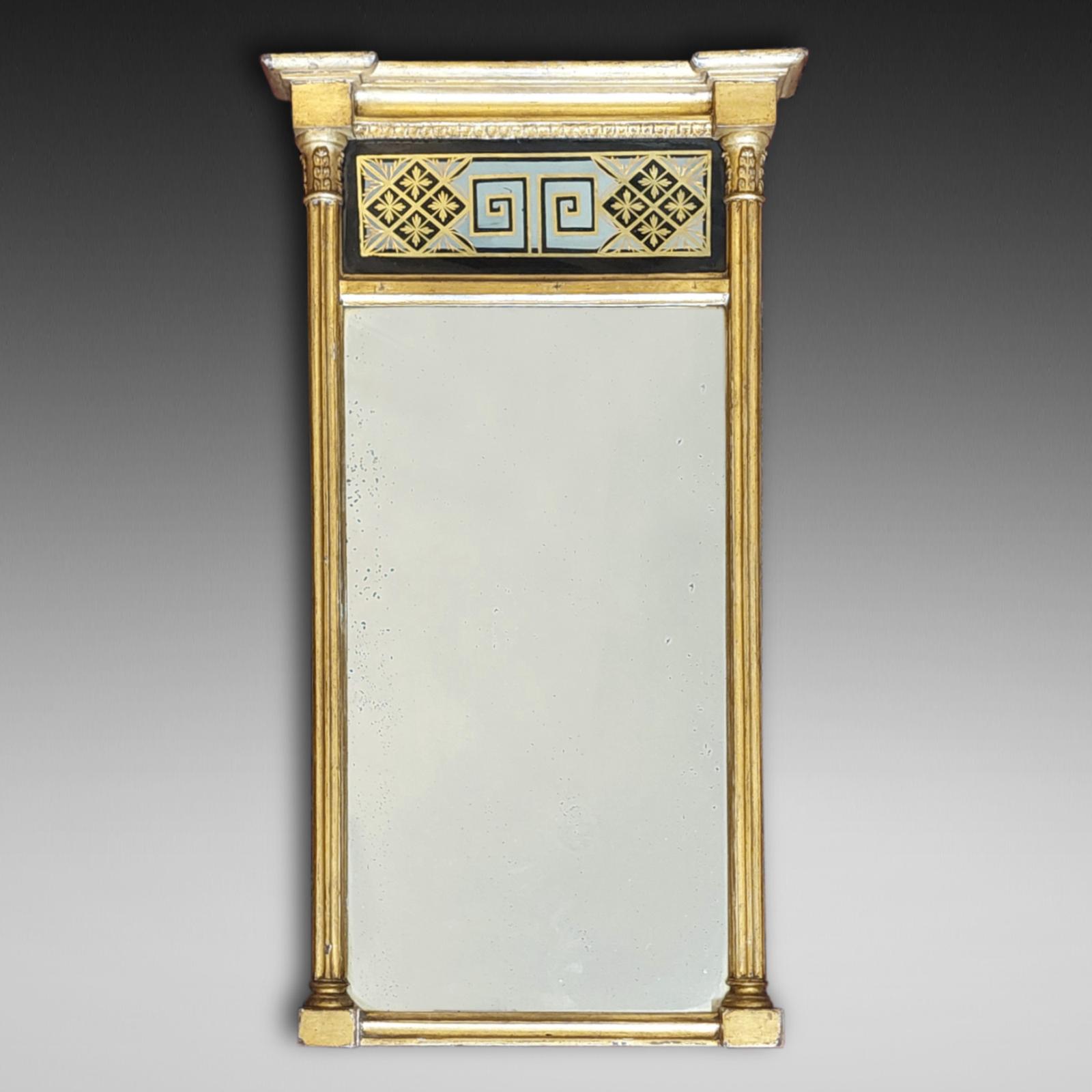 Regency Giltwood Pier Wall Mirror (1 of 8)