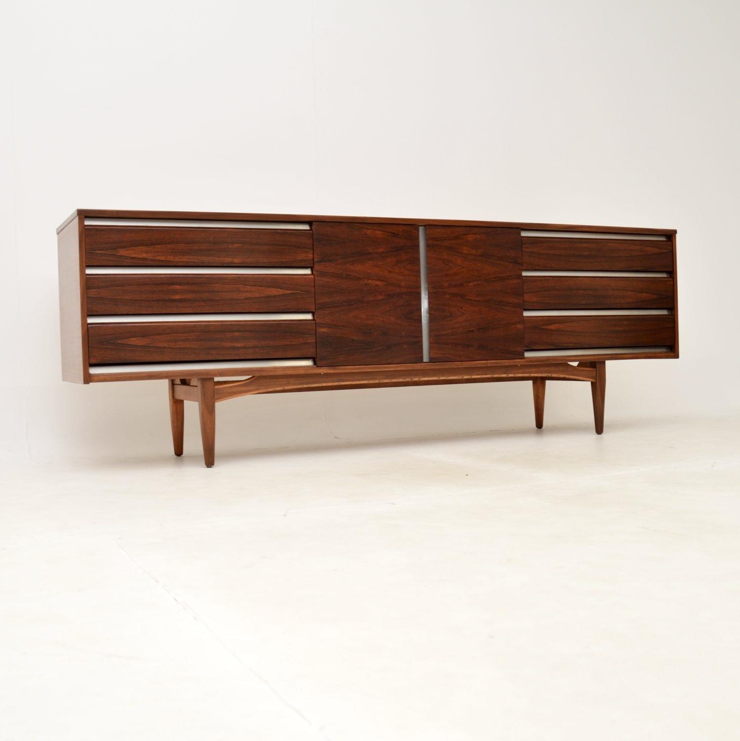 Vintage Rosewood & Chrome Sideboard (1 of 11) Vintage Rosewood & Chrome Sideboard (1 of 11)