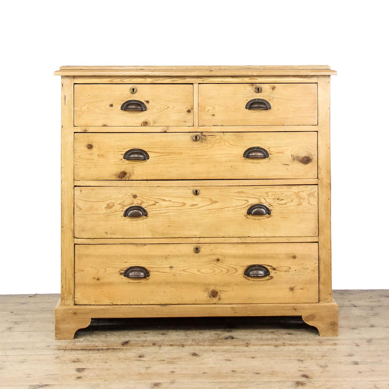 Antique Pine Chest of Drawers (1 of 10)