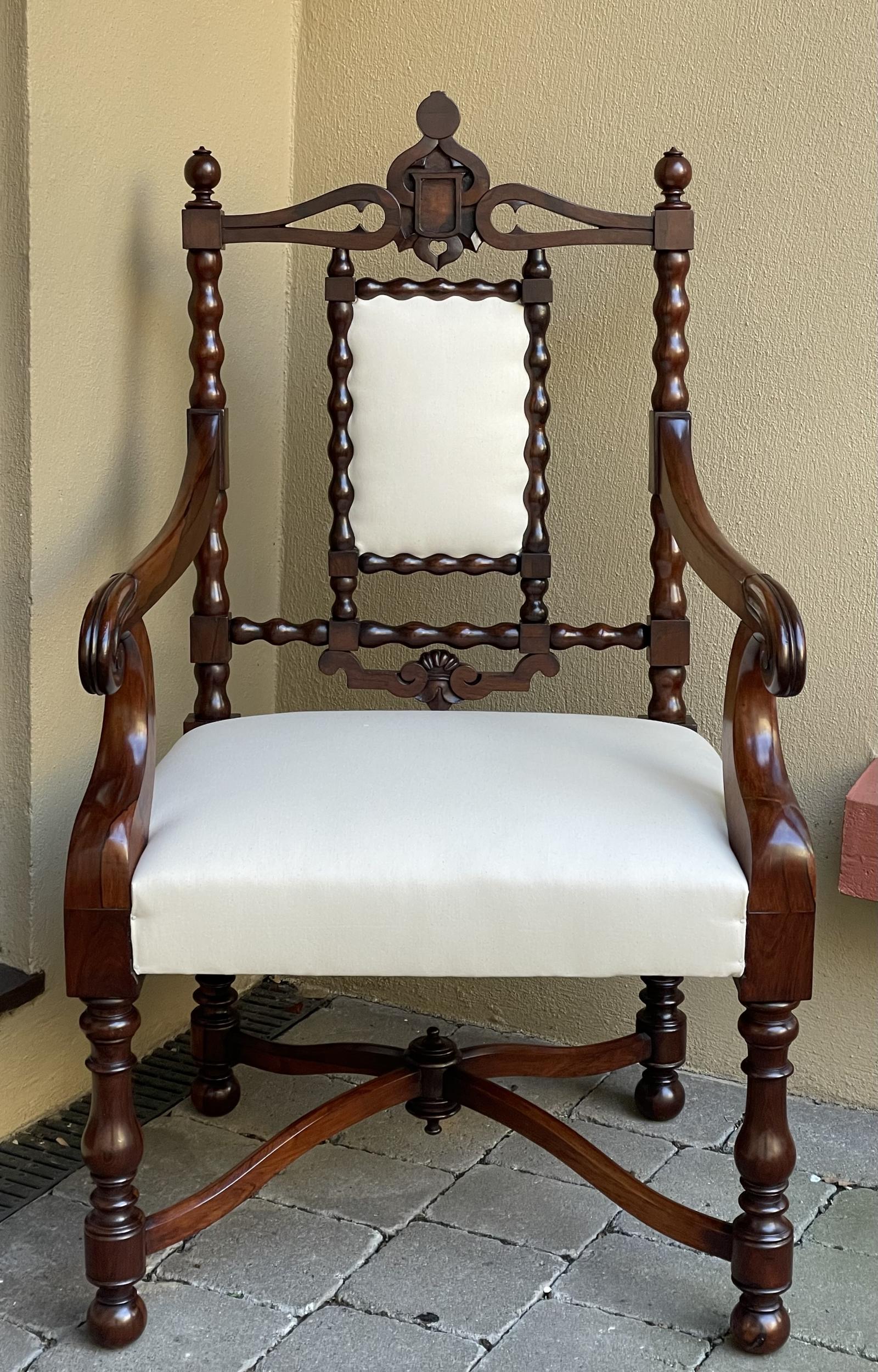 Nineteenth Century Rosewood Library Desk Chair (1 of 6) Nineteenth Century Rosewood Library Desk Chair (1 of 6)