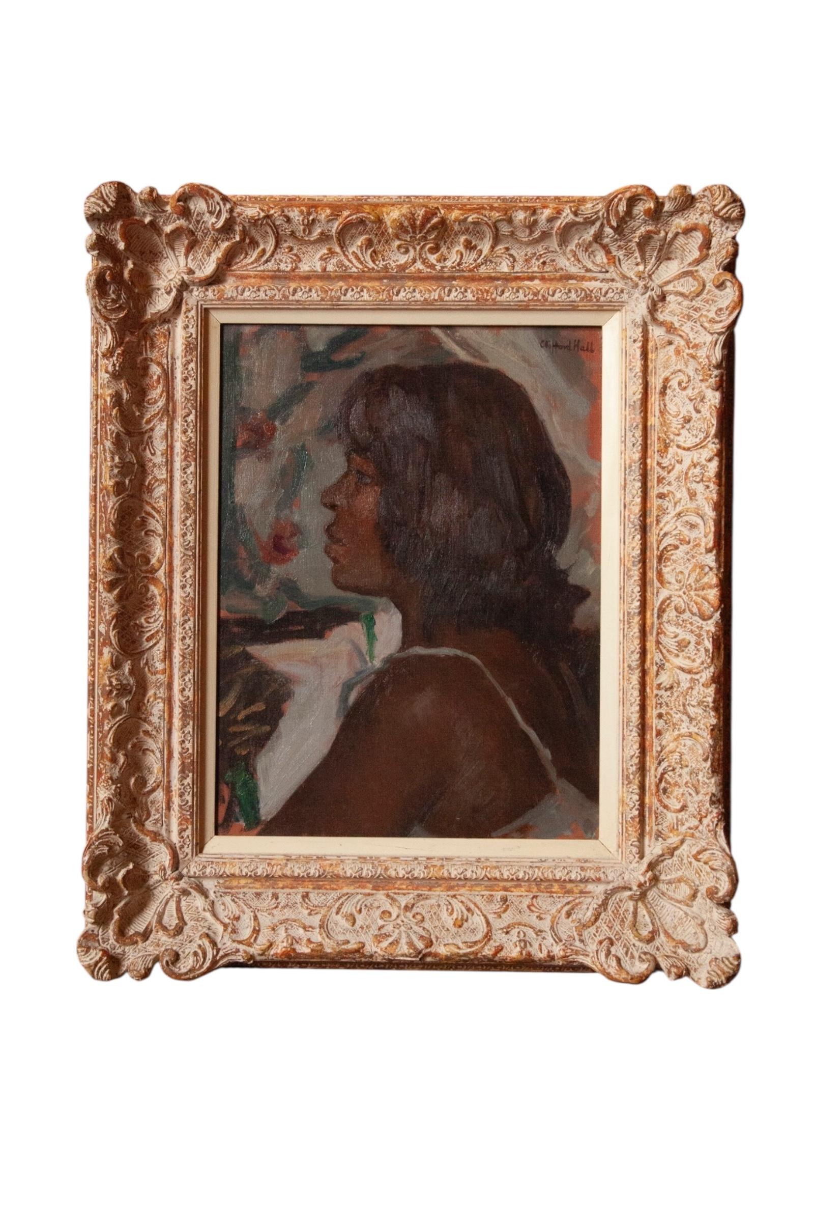 Clifford Hall, Gloria, Oil on Canvas, Signed and Inscribed (1 of 3) Clifford Hall, Gloria, Oil on Canvas, Signed and Inscribed (1 of 3)