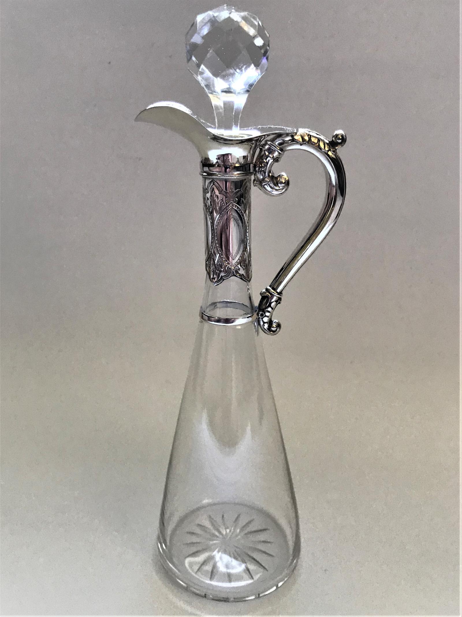 Gorgeous Dutch Silver Mounted Wine Jug (1 of 7) Gorgeous Dutch Silver Mounted Wine Jug (1 of 7)