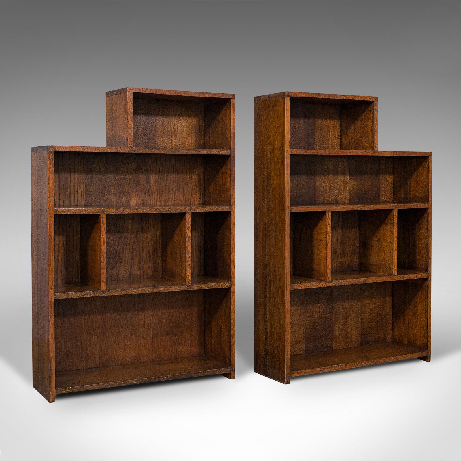 Large Pair of Antique Bookshelves, English, Oak, Bookcase, Cabinet, Edwardian (1 of 12) Large Pair of Antique Bookshelves, English, Oak, Bookcase, Cabinet, Edwardian (1 of 12)