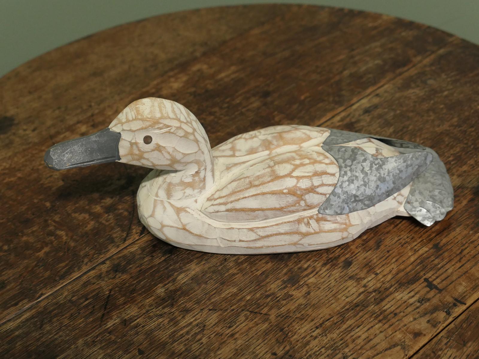 Decorative French Shabby Brutalist Decoy Duck (1 of 6) Decorative French Shabby Brutalist Decoy Duck (1 of 6)