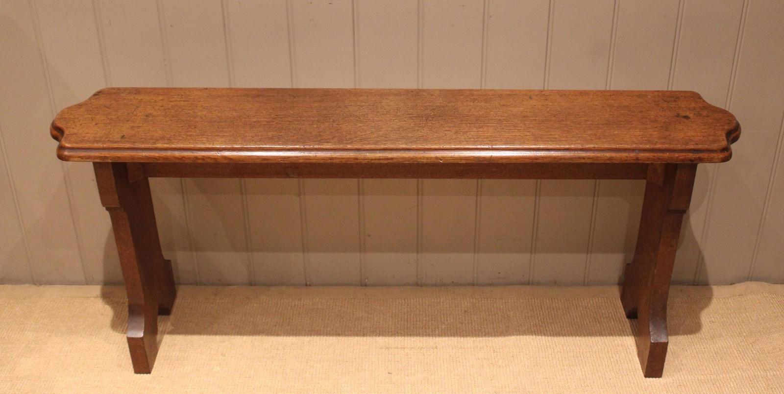 Early 20th Century Oak Bench (1 of 9) Early 20th Century Oak Bench (1 of 9)