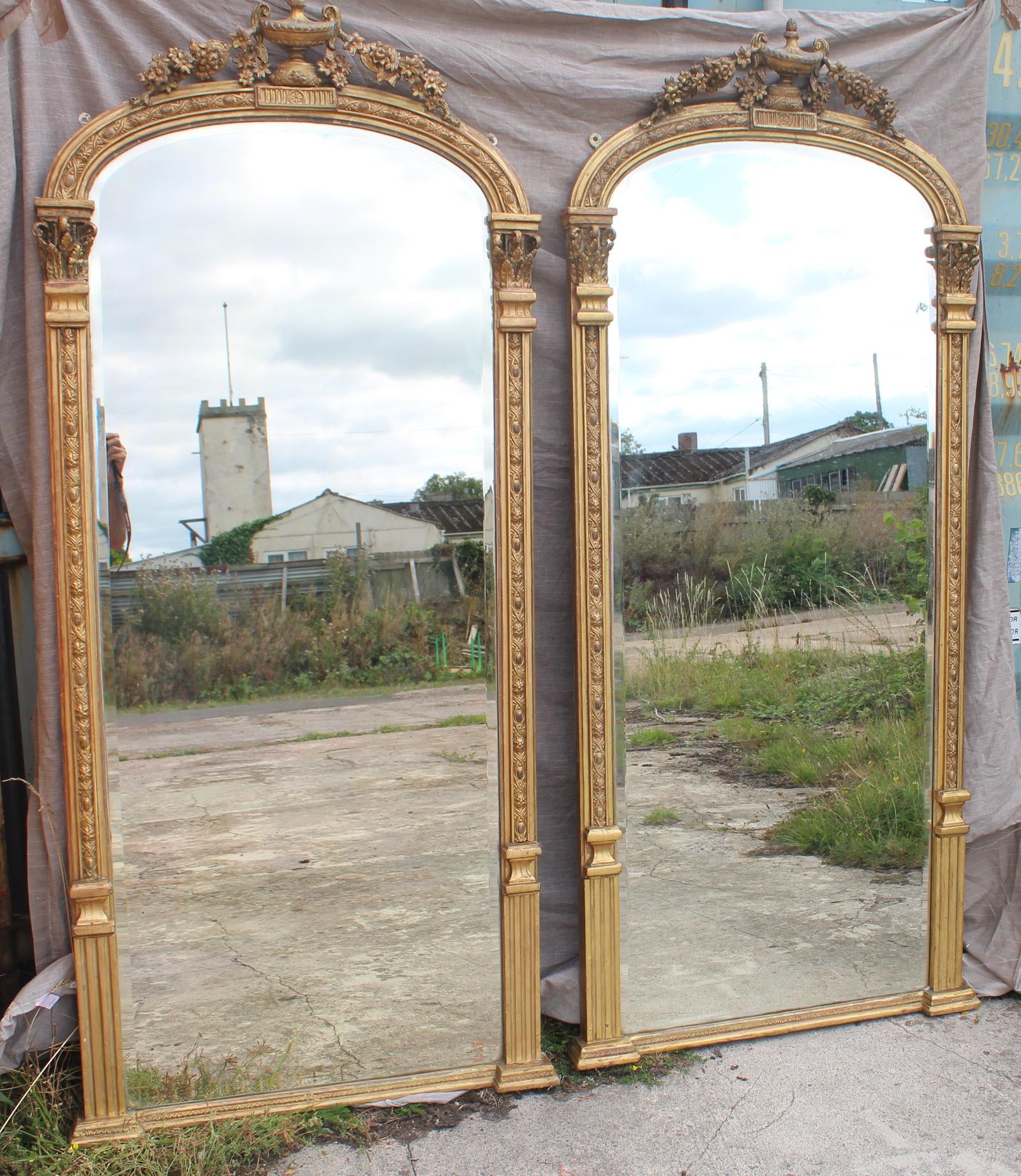 Antique Pair of Mirrors (1 of 7) Antique Pair of Mirrors (1 of 7)