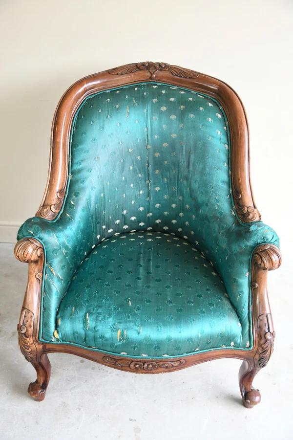 Upholstered French Style Chair (1 of 12) Upholstered French Style Chair (1 of 12)