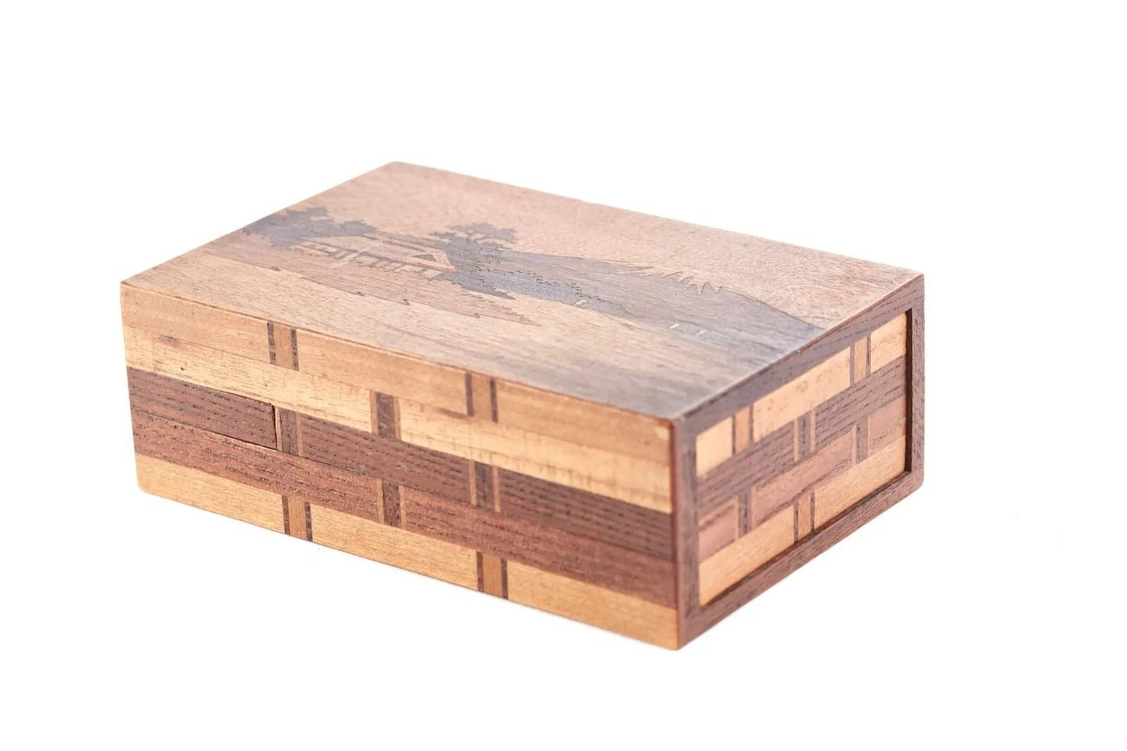 Japanese Specimen Wood Puzzle Box (1 of 8)