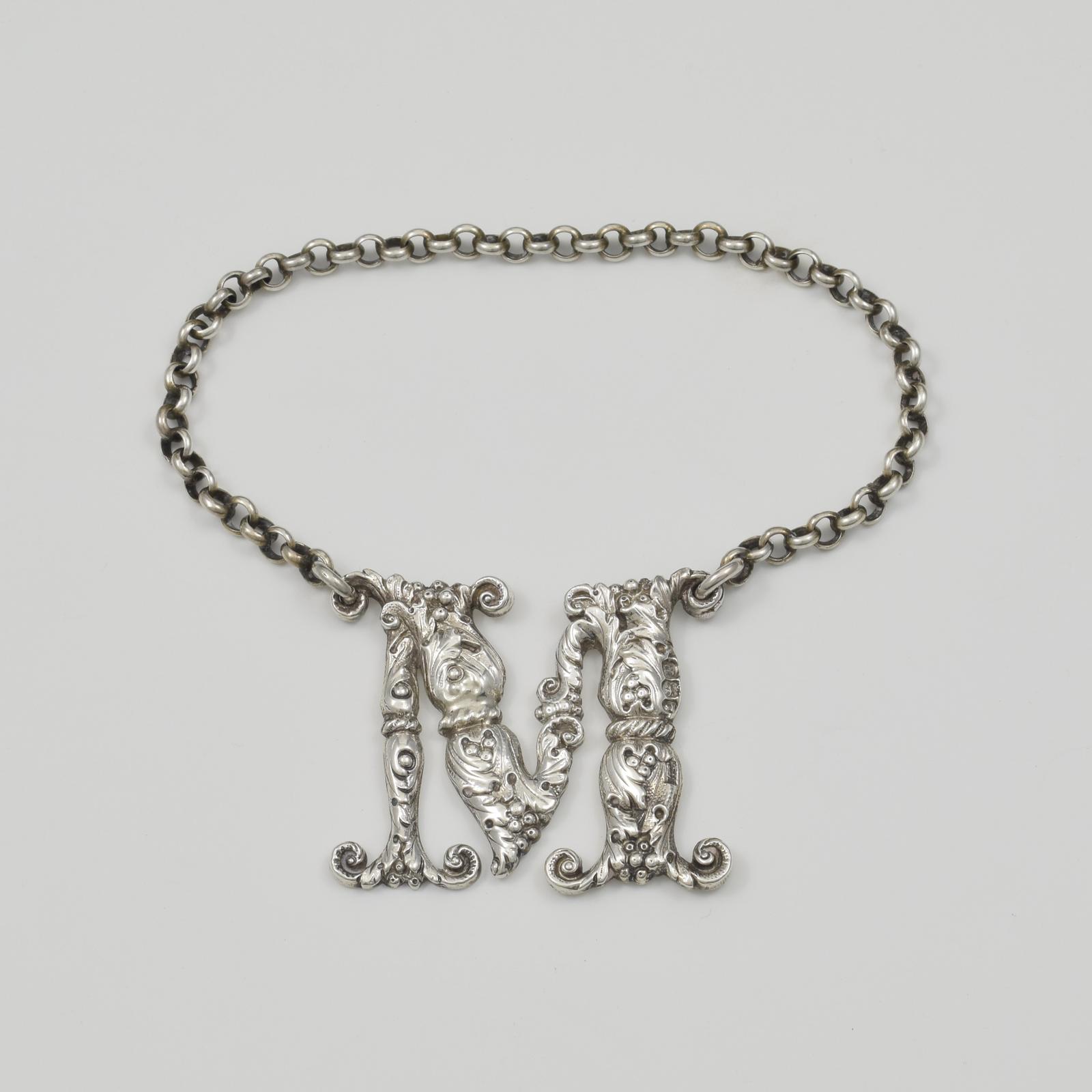 Georgian Silver Initial "M" Madeira Decanter Wine Label William Sharp (1 of 5) Georgian Silver Initial "M" Madeira Decanter Wine Label William Sharp (1 of 5)