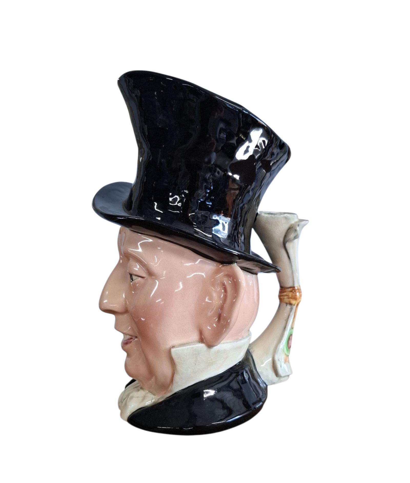 Toby Jug Character of Wilkins Micawber by John Beswick (1 of 3) Toby Jug Character of Wilkins Micawber by John Beswick (1 of 3)