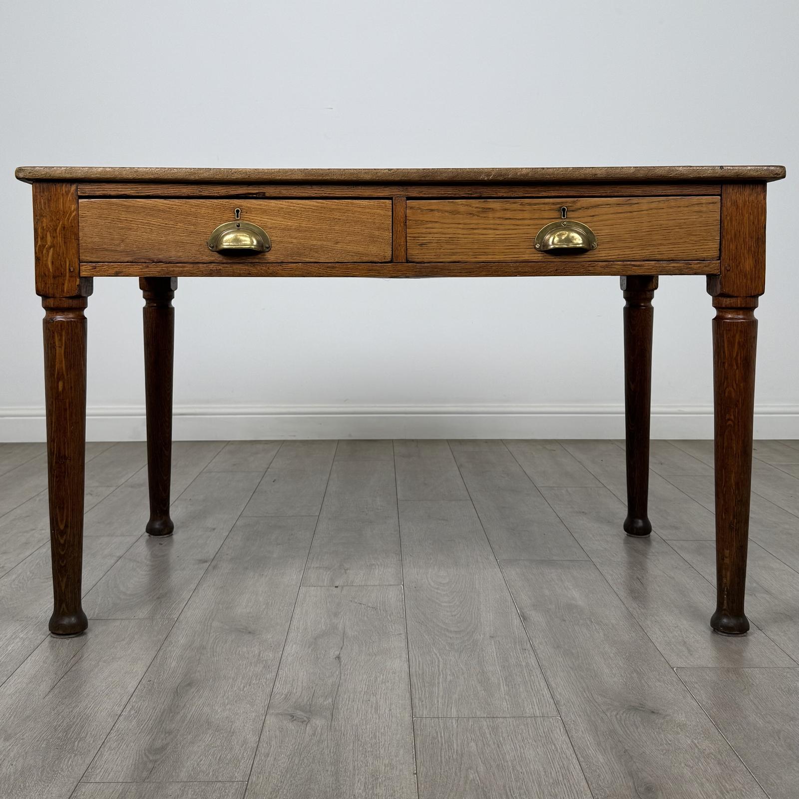 Antique 20th Century Arts & Crafts Writing Table in Oak (1 of 12) Antique 20th Century Arts & Crafts Writing Table in Oak (1 of 12)