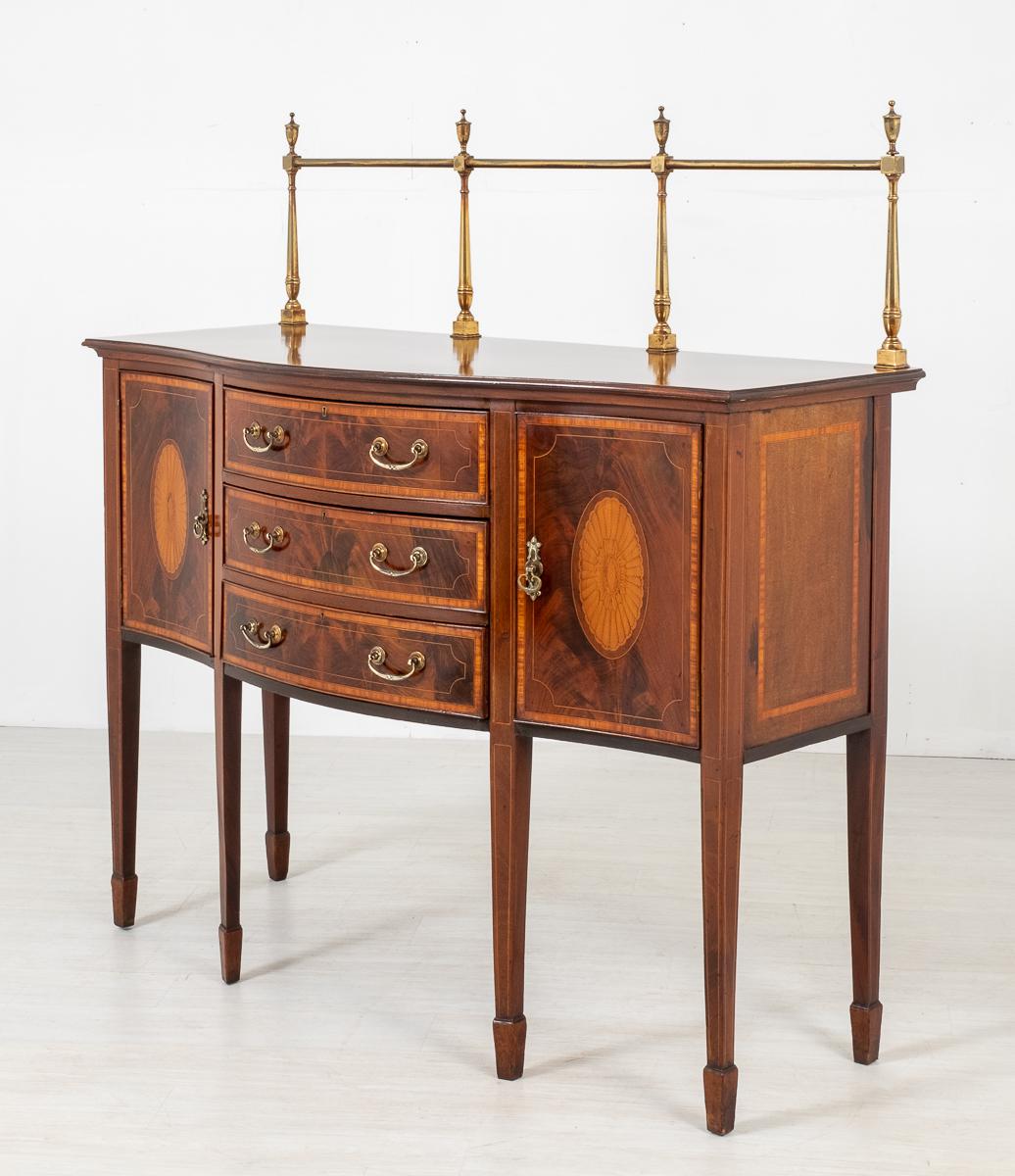 Superb Sheraton Revival Mahogany Sideboard (1 of 9)