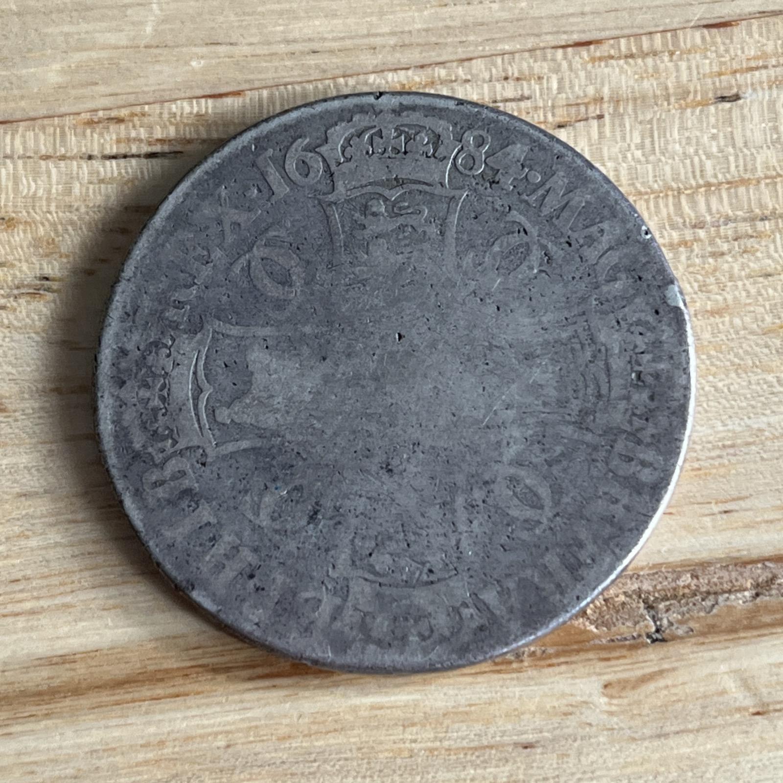 Charles II - Silver 1684 Crown - Regnal Year : TRICESIMO SEXTO (1 of 15)