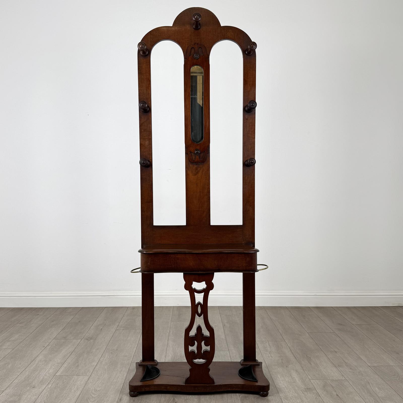 Antique 19th Century Victorian Hall Stand in Mahogany (1 of 11) Antique 19th Century Victorian Hall Stand in Mahogany (1 of 11)