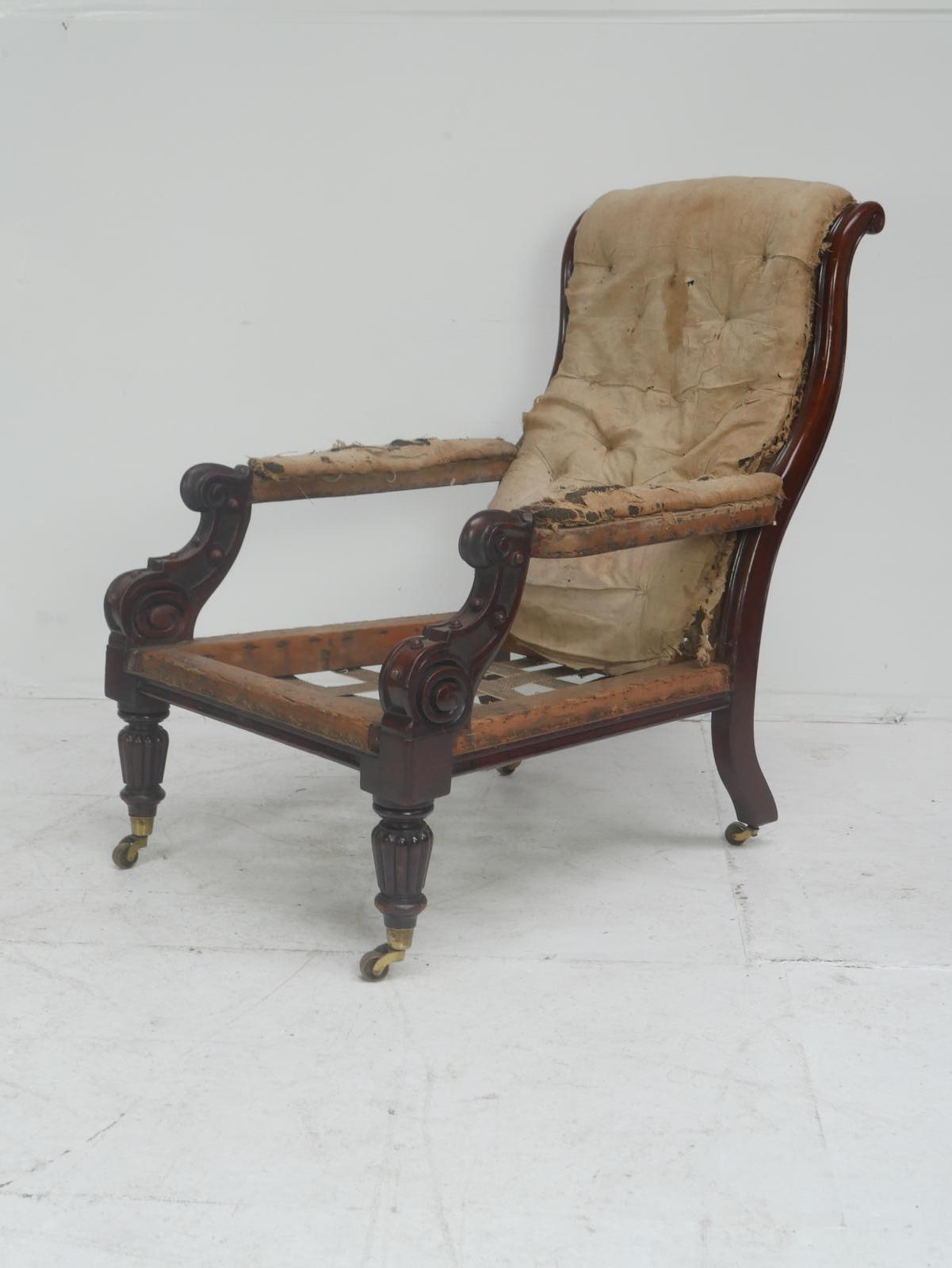 19th Century Armchair for Upholstery (1 of 4)