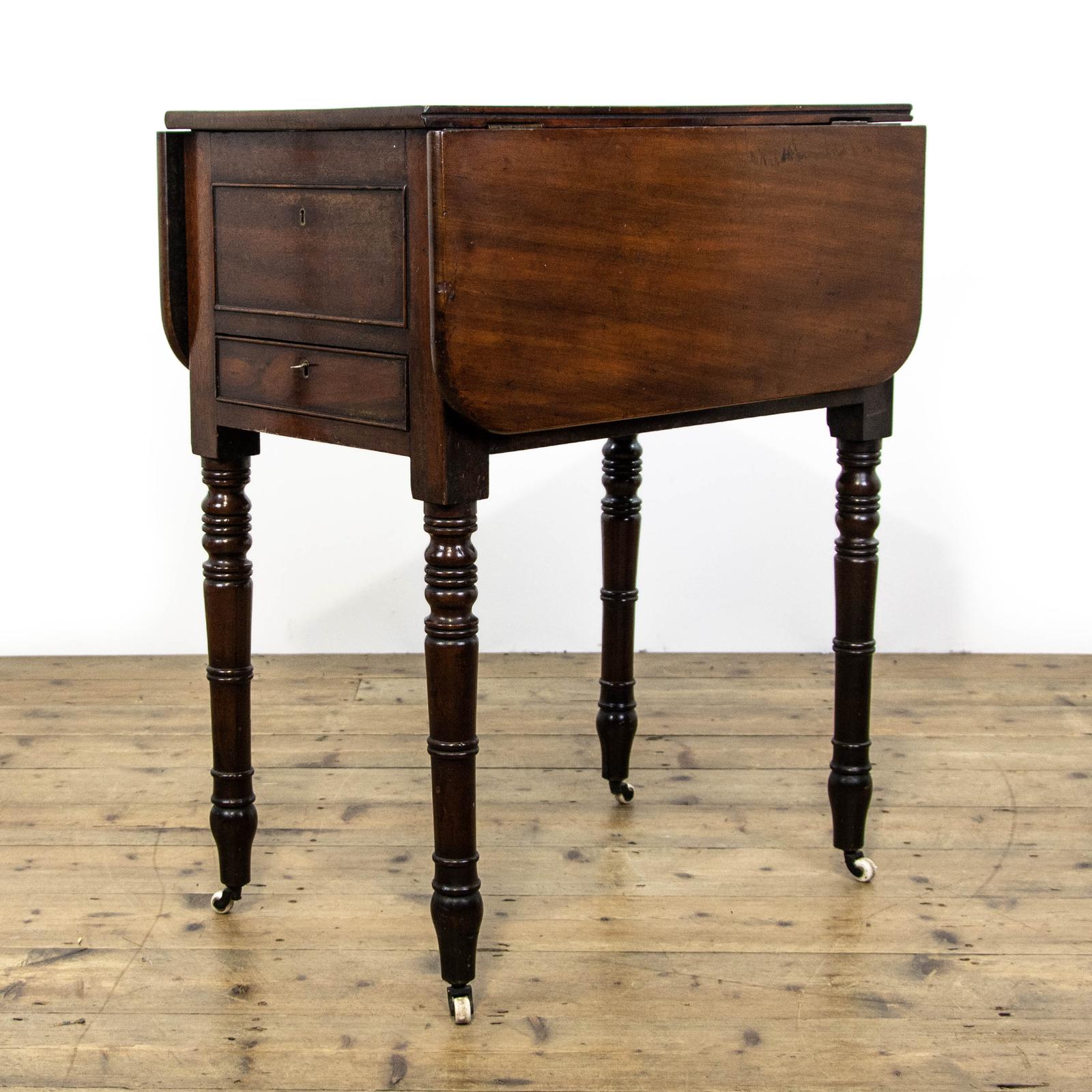 Antique Mahogany Campaign Washstand Table (1 of 16) Antique Mahogany Campaign Washstand Table (1 of 16)
