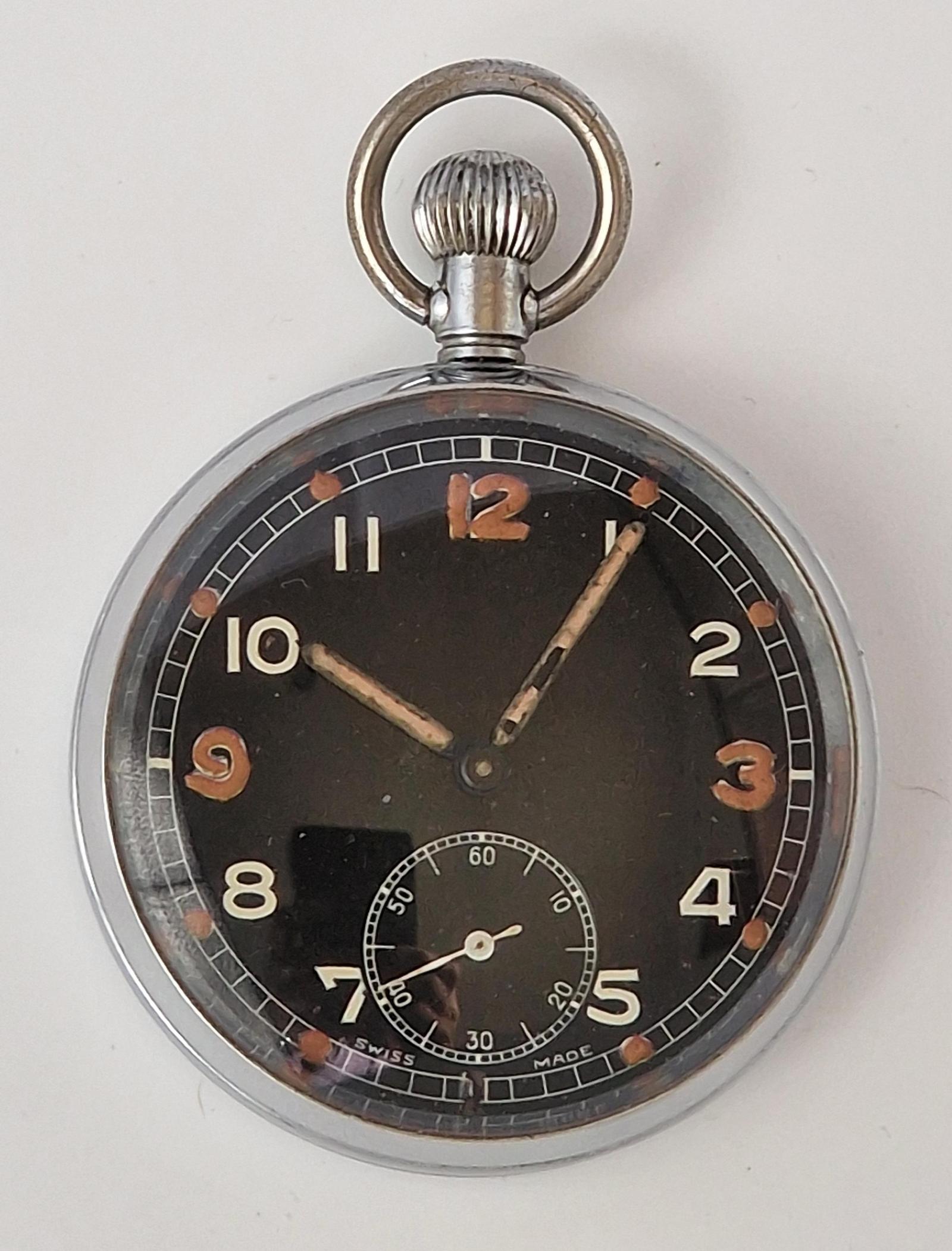 World War 2 Military Pocket Watch (1 of 4) World War 2 Military Pocket Watch (1 of 4)