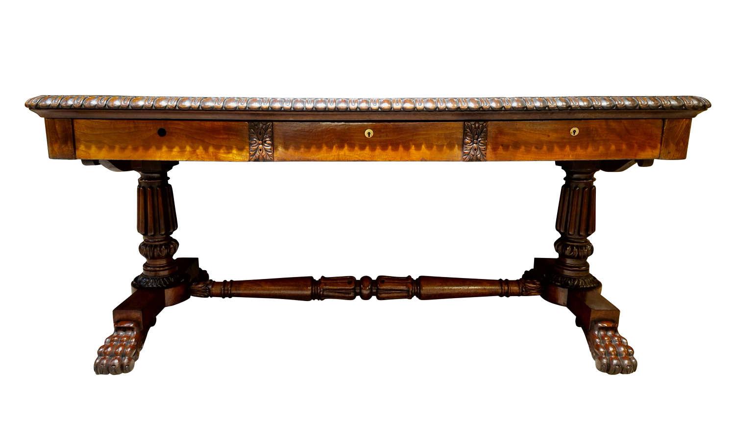 George IV Mahogany Partners Writing Table (1 of 4) George IV Mahogany Partners Writing Table (1 of 4)