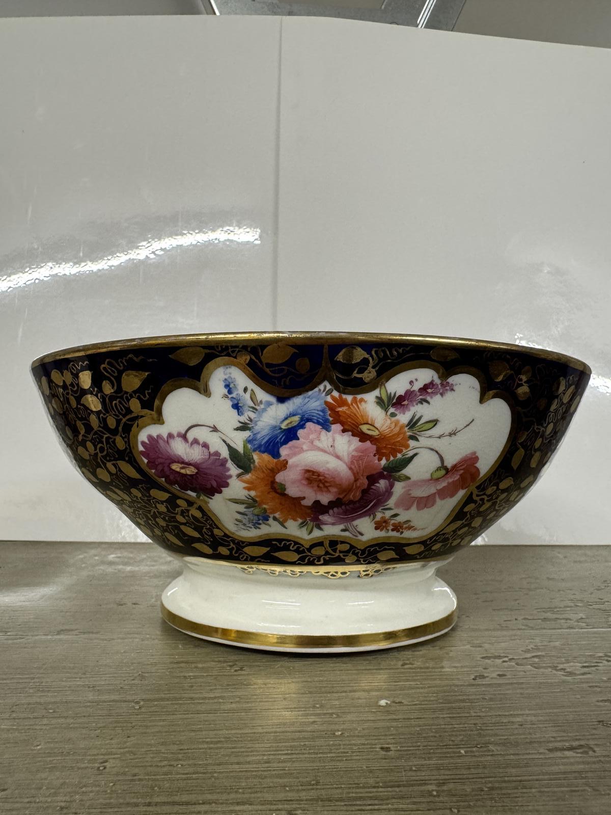 19th Century Coalport 'Campagna' Punch Bowl (1 of 9)