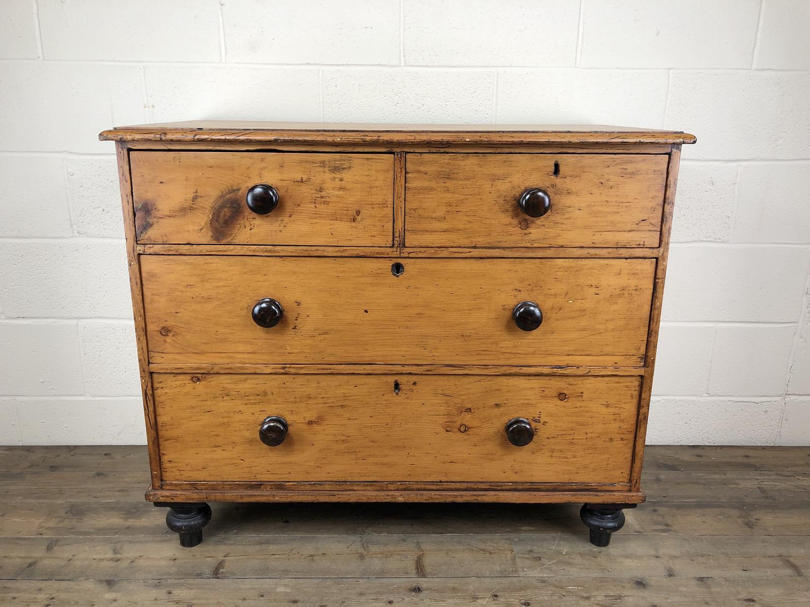 19th Century Antique Pine Chest of Drawers (1 of 10) 19th Century Antique Pine Chest of Drawers (1 of 10)