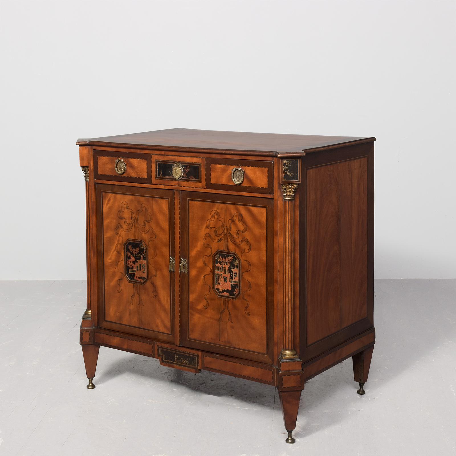 Elegant, Inlaid 19th-century Mahogany and Satin Birch Dutch Commode (1 of 9) Elegant, Inlaid 19th-century Mahogany and Satin Birch Dutch Commode (1 of 9)
