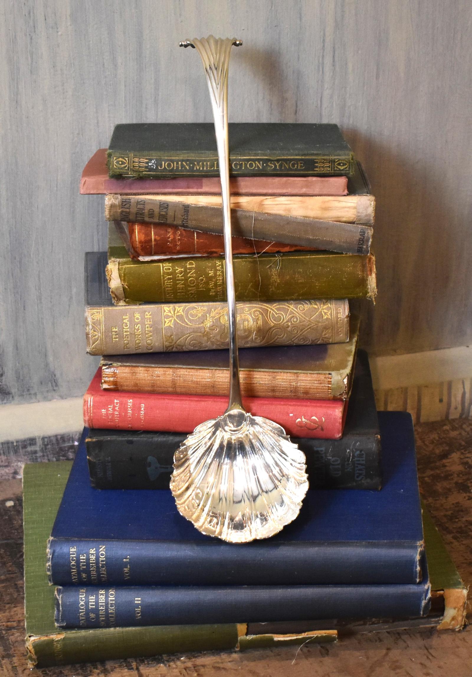 Large Georgian Silver Ladle (1 of 6) Large Georgian Silver Ladle (1 of 6)