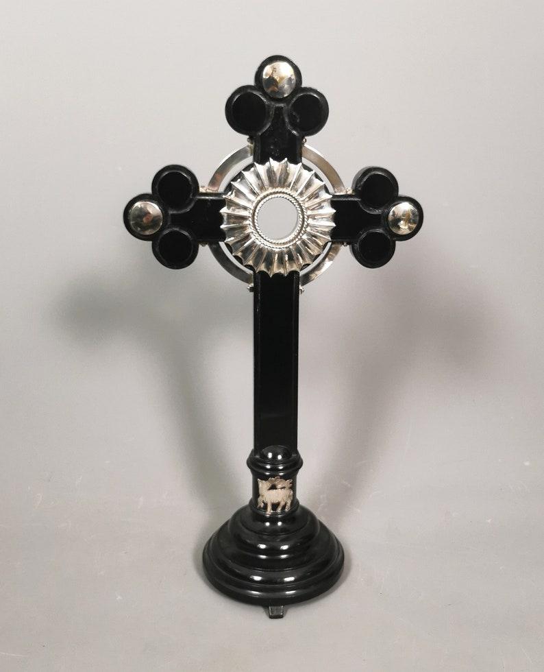 Antique Church Altar Cross, Funerary Cross (1 of 10)