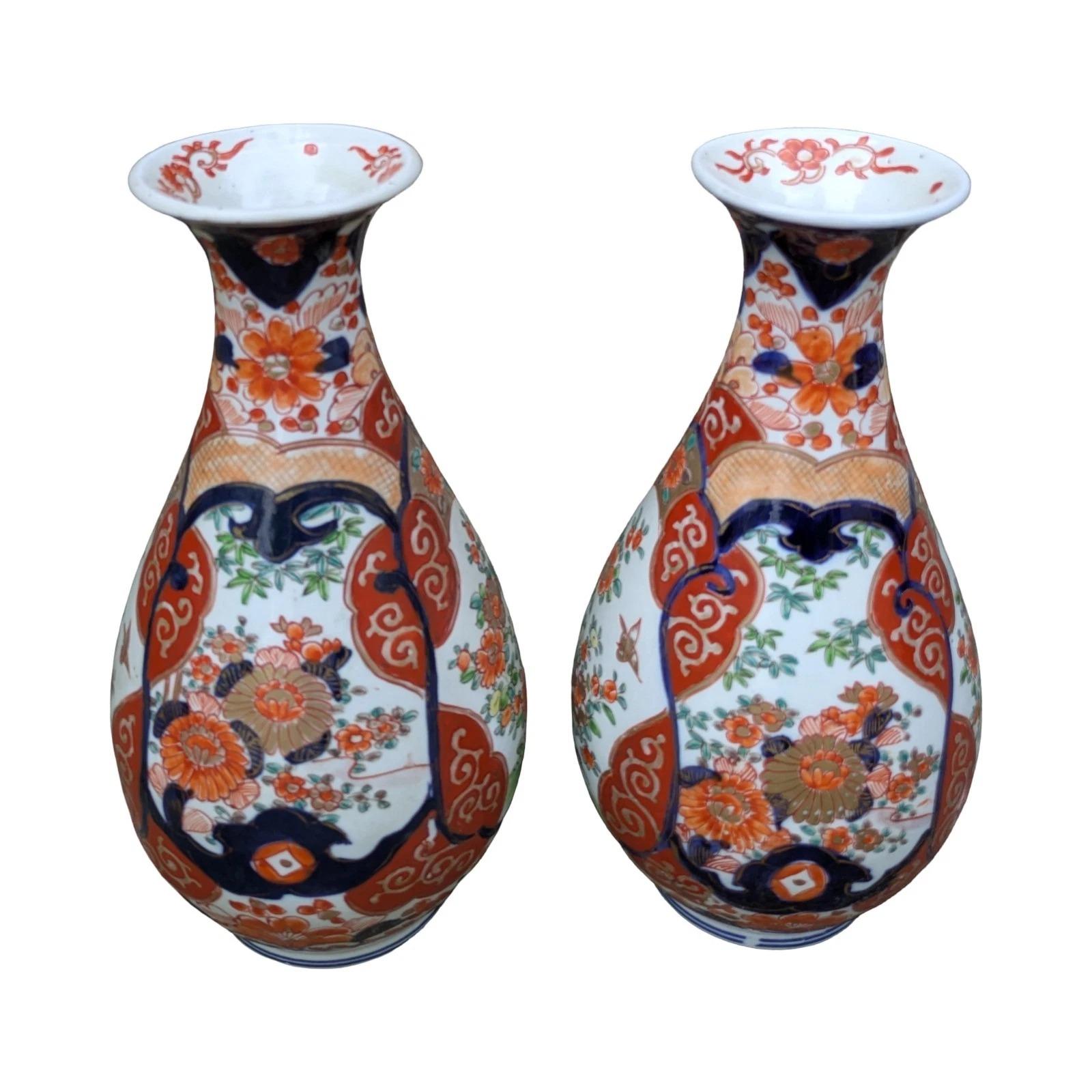 Good Pair of Japanese Imari Vases (1 of 8) Good Pair of Japanese Imari Vases (1 of 8)