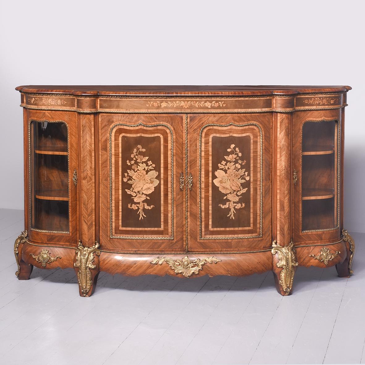 Fine French Kingwood Credenza (1 of 13) Fine French Kingwood Credenza (1 of 13)