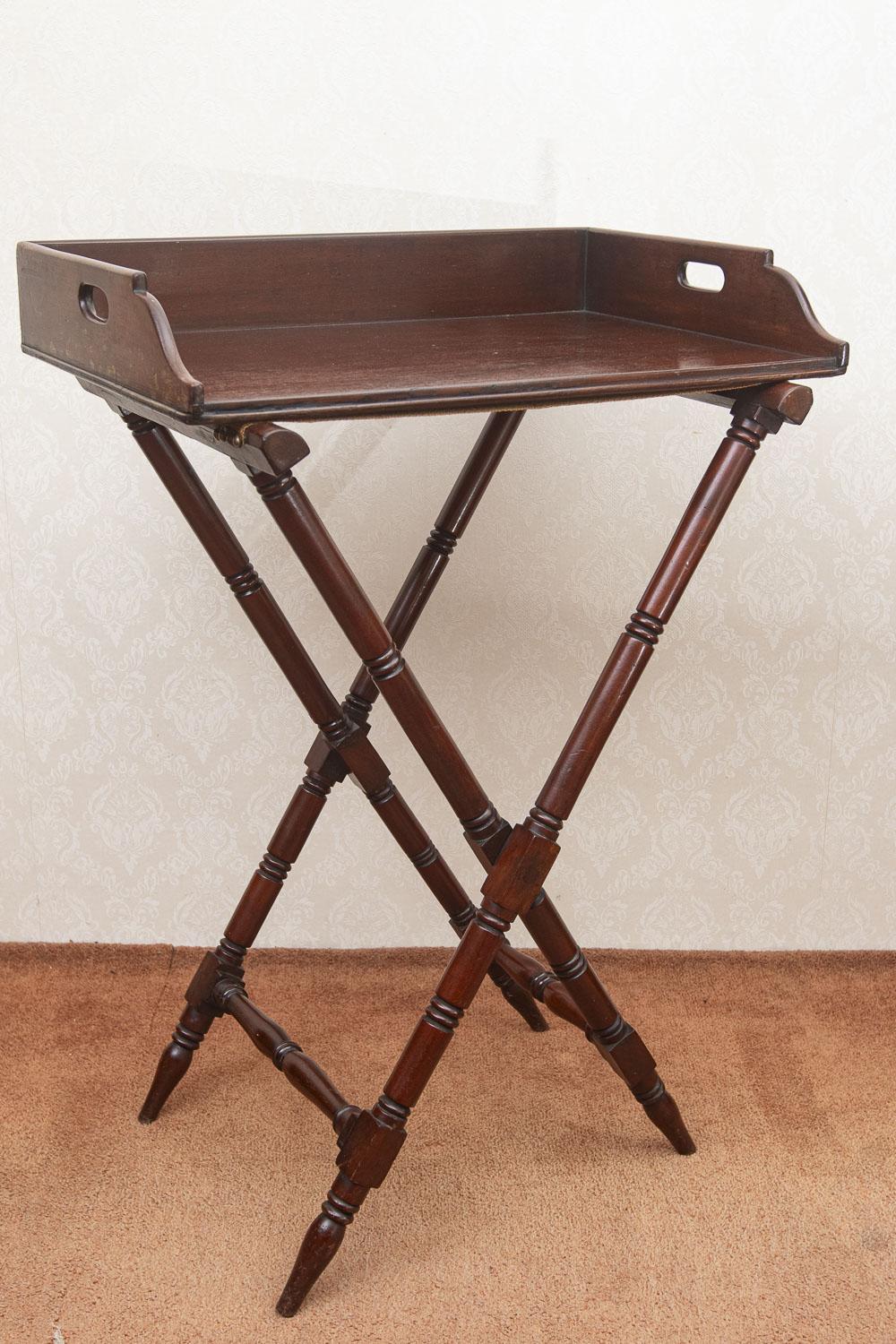 Early 19th Century Folding Butler's Tray (1 of 8)