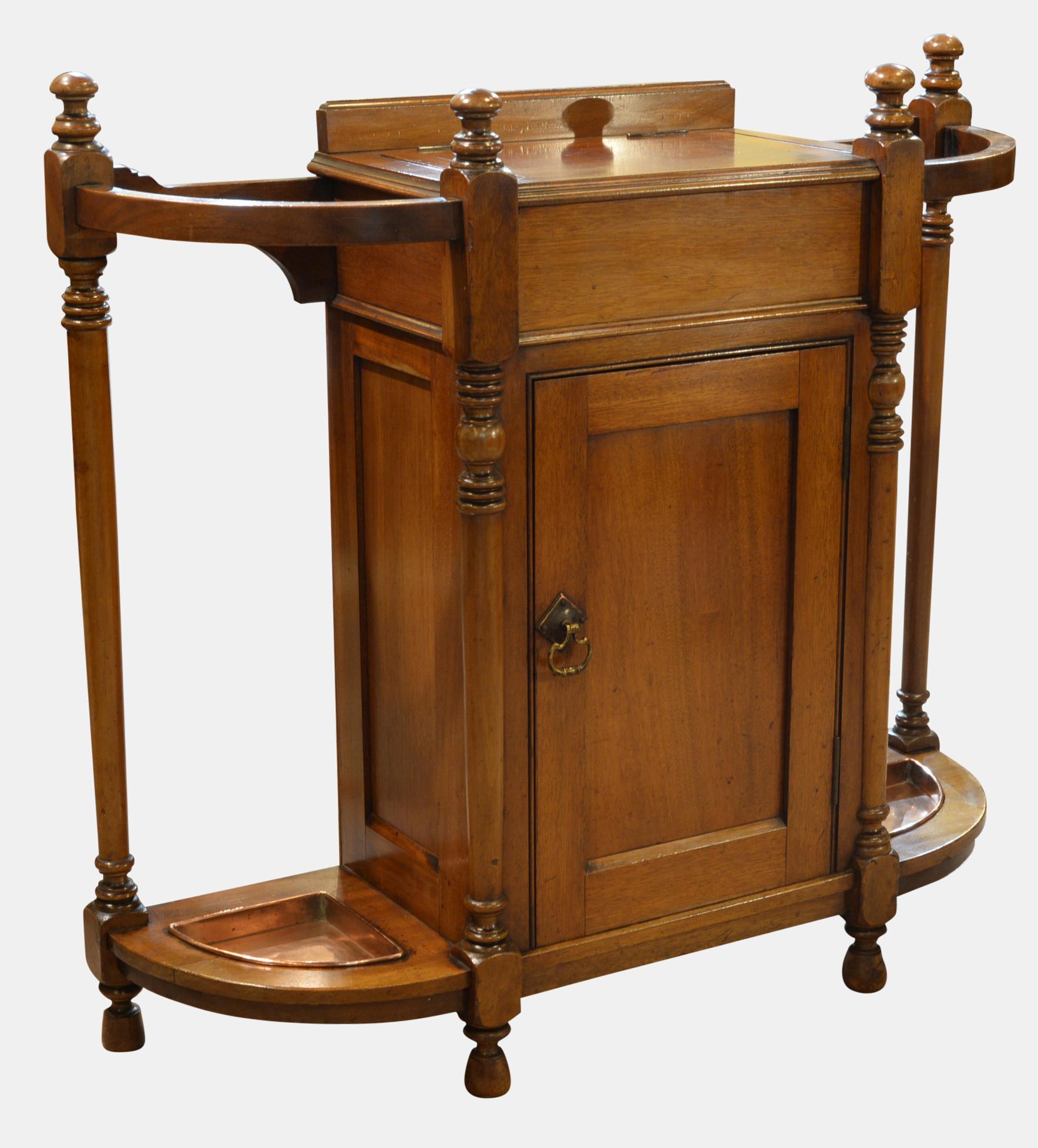 Late 19th Century Mahogany Hall Stand (1 of 1) Late 19th Century Mahogany Hall Stand (1 of 1)