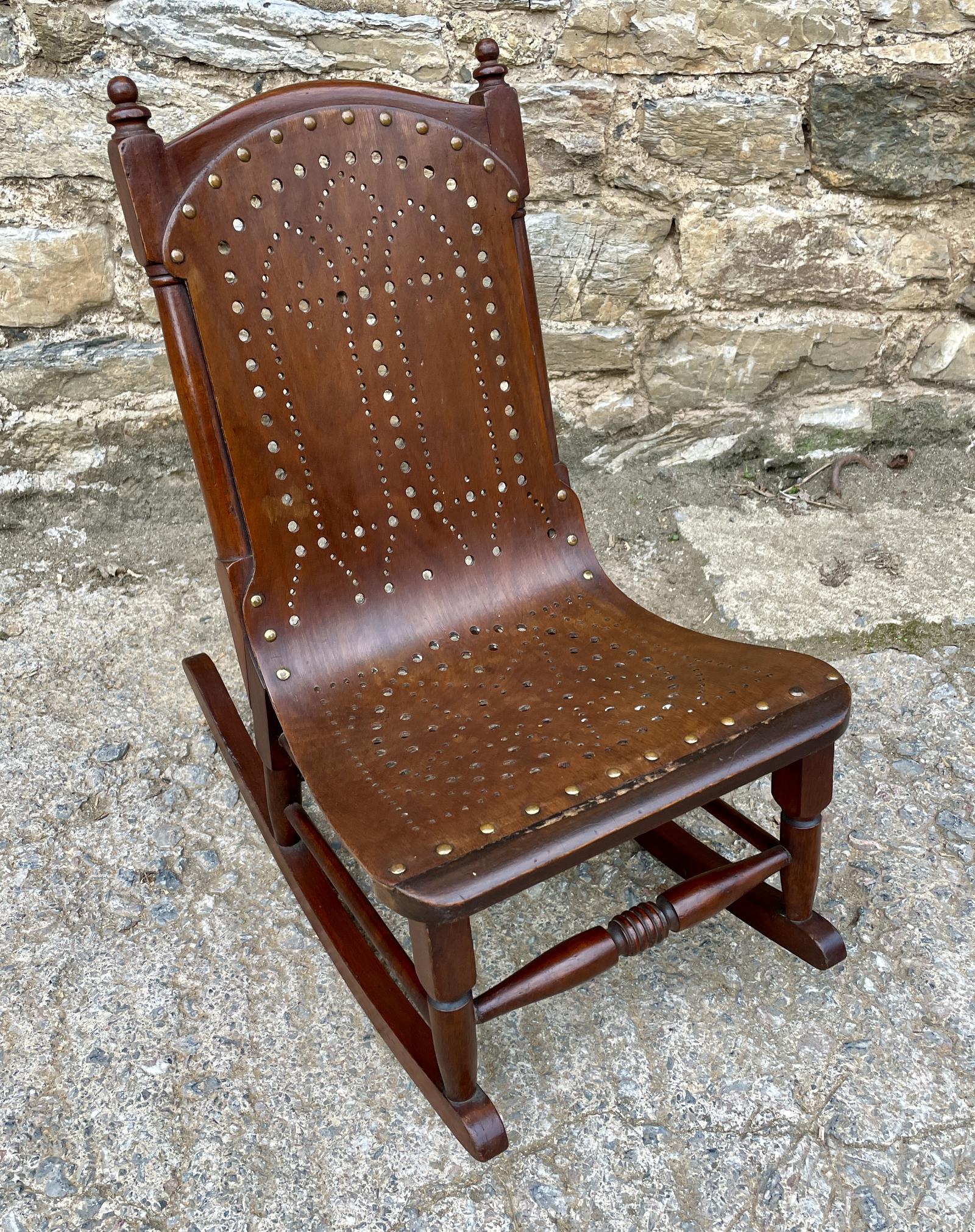 Antique Child's Bentwood Rocking Chair (1 of 12) Antique Child's Bentwood Rocking Chair (1 of 12)
