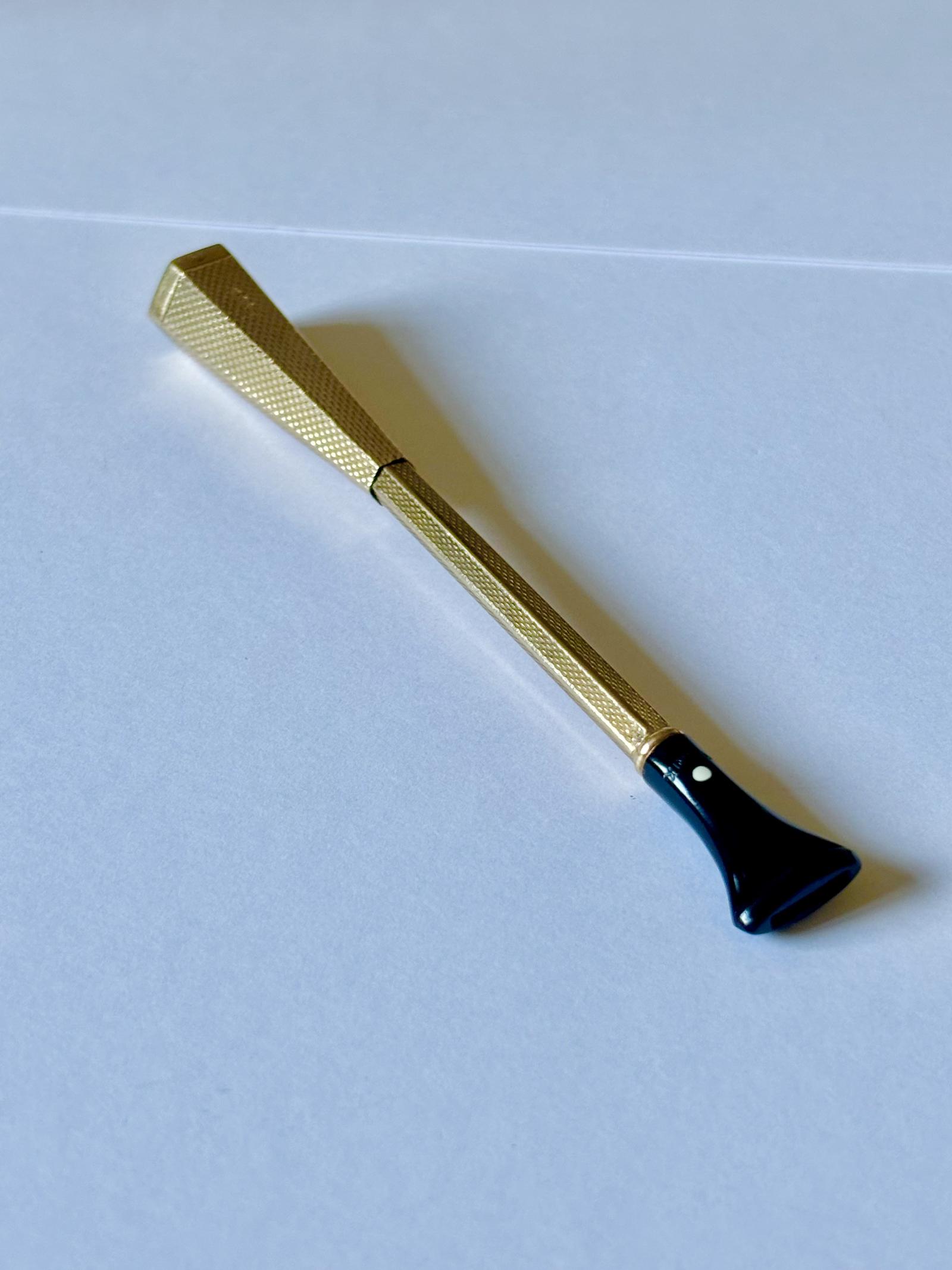 Antique Alfred Dunhill 9ct Gold Cigarette Holder White Spot c.1940 (1 of 15) Antique Alfred Dunhill 9ct Gold Cigarette Holder White Spot c.1940 (1 of 15)