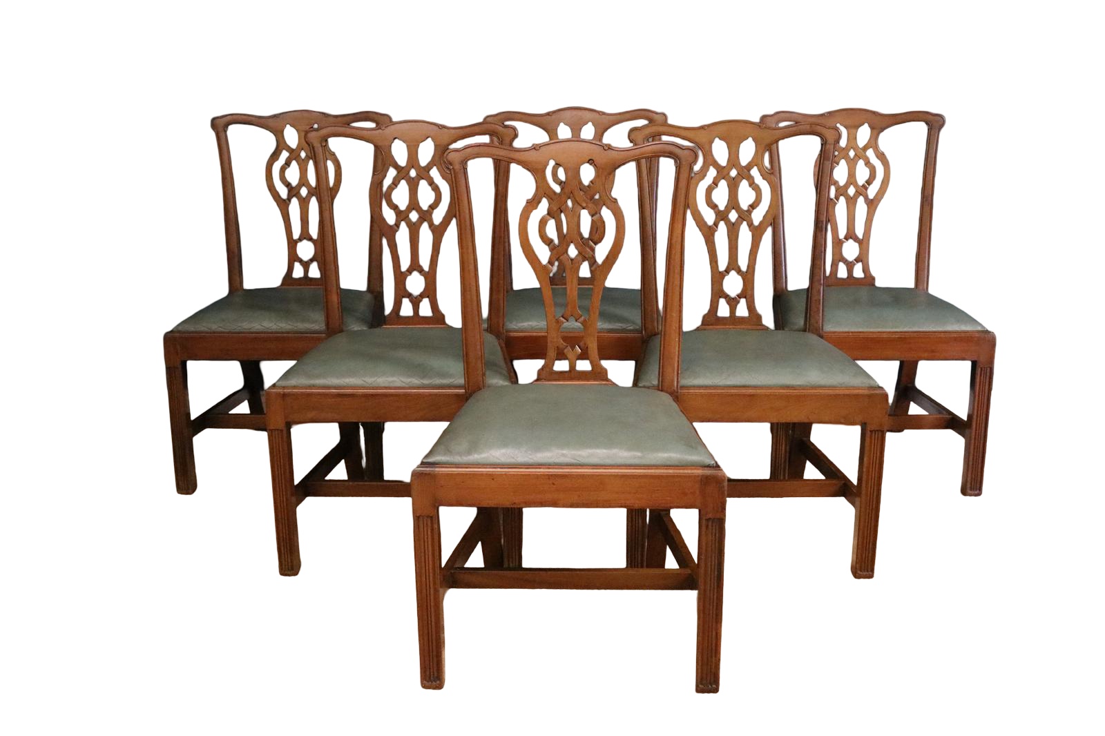 George III Style Mahogany Dining Chairs c.1910 (1 of 11) George III Style Mahogany Dining Chairs c.1910 (1 of 11)