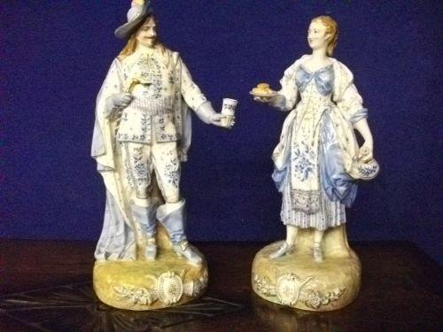 Pair Large Signed Figures (1 of 1)