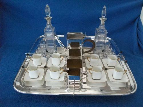 Art Deco coffee Liquer Set (1 of 1)
