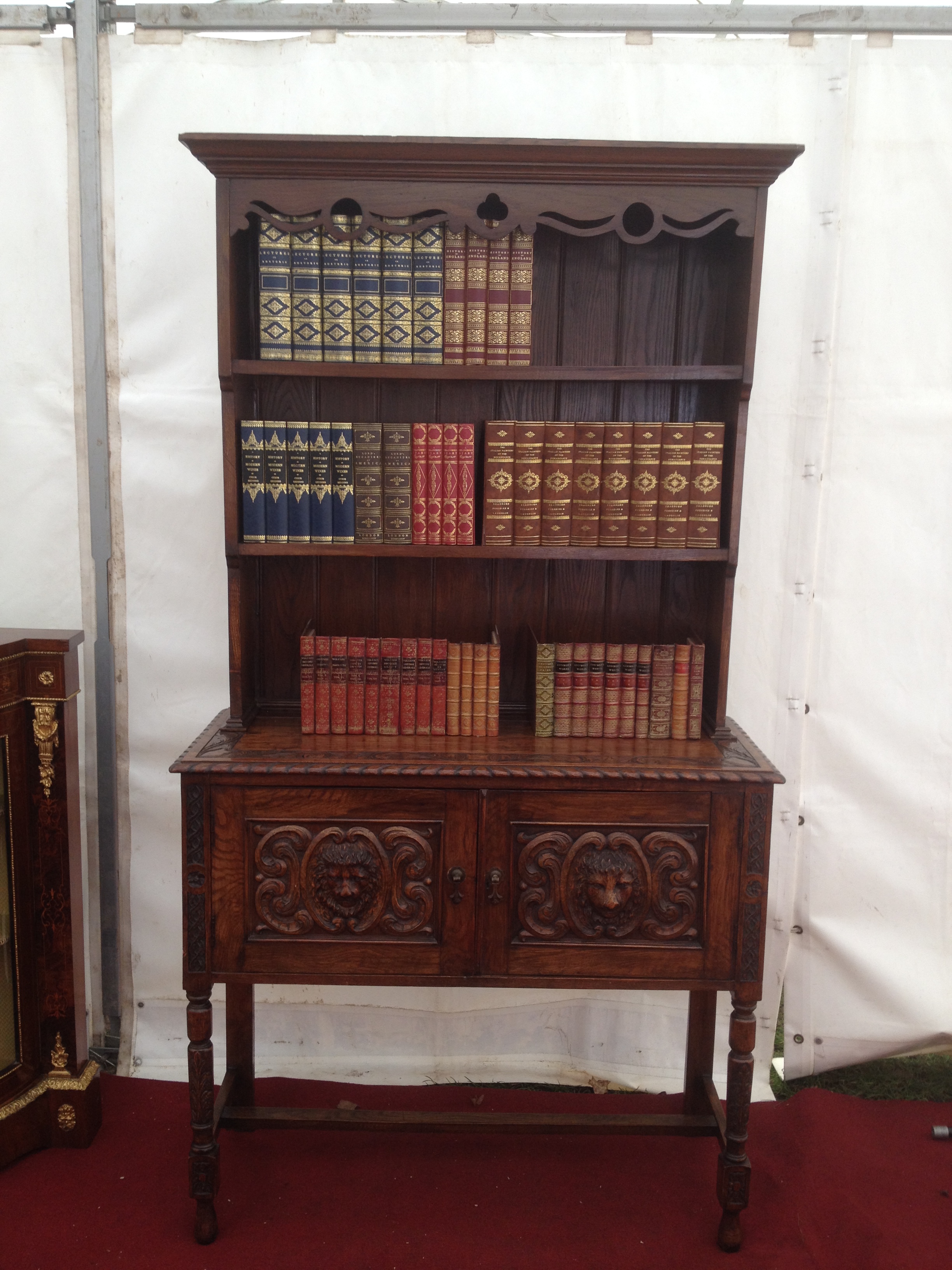 Carved Oak Dresser (1 of 1)