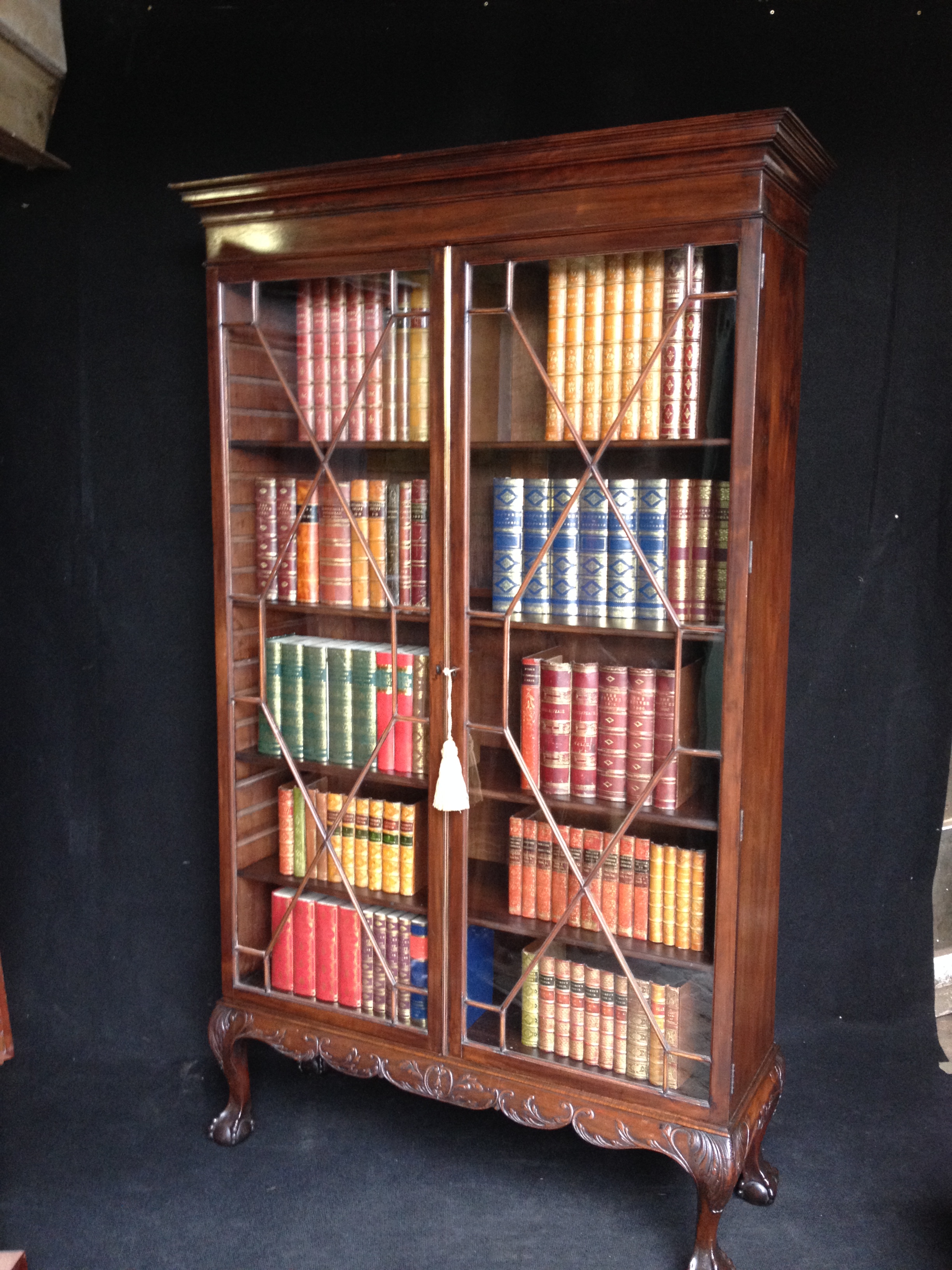 Georgian Mahogany Bookcase (1 of 1)