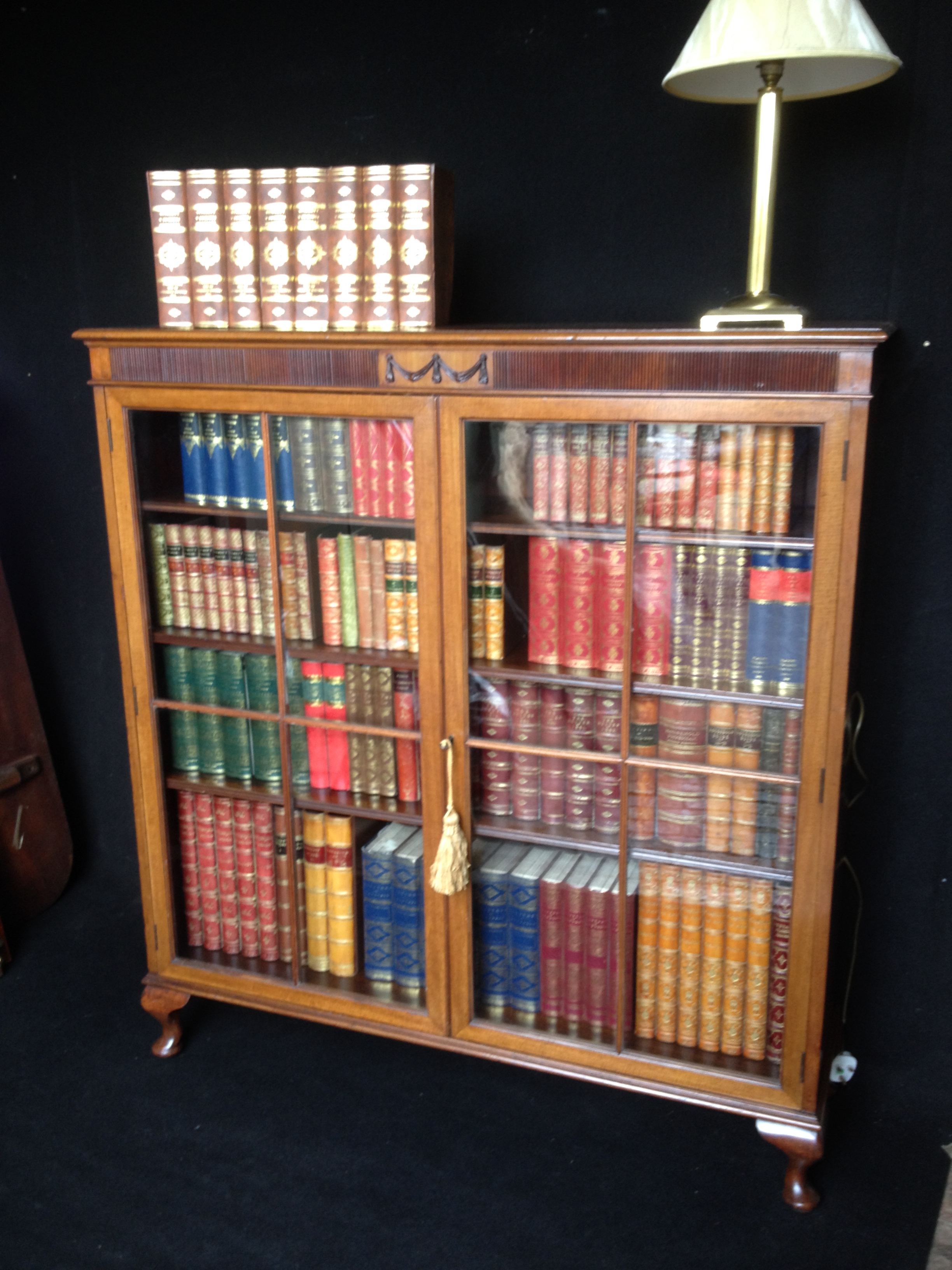 Solid Mahogany Bookcase (1 of 1)