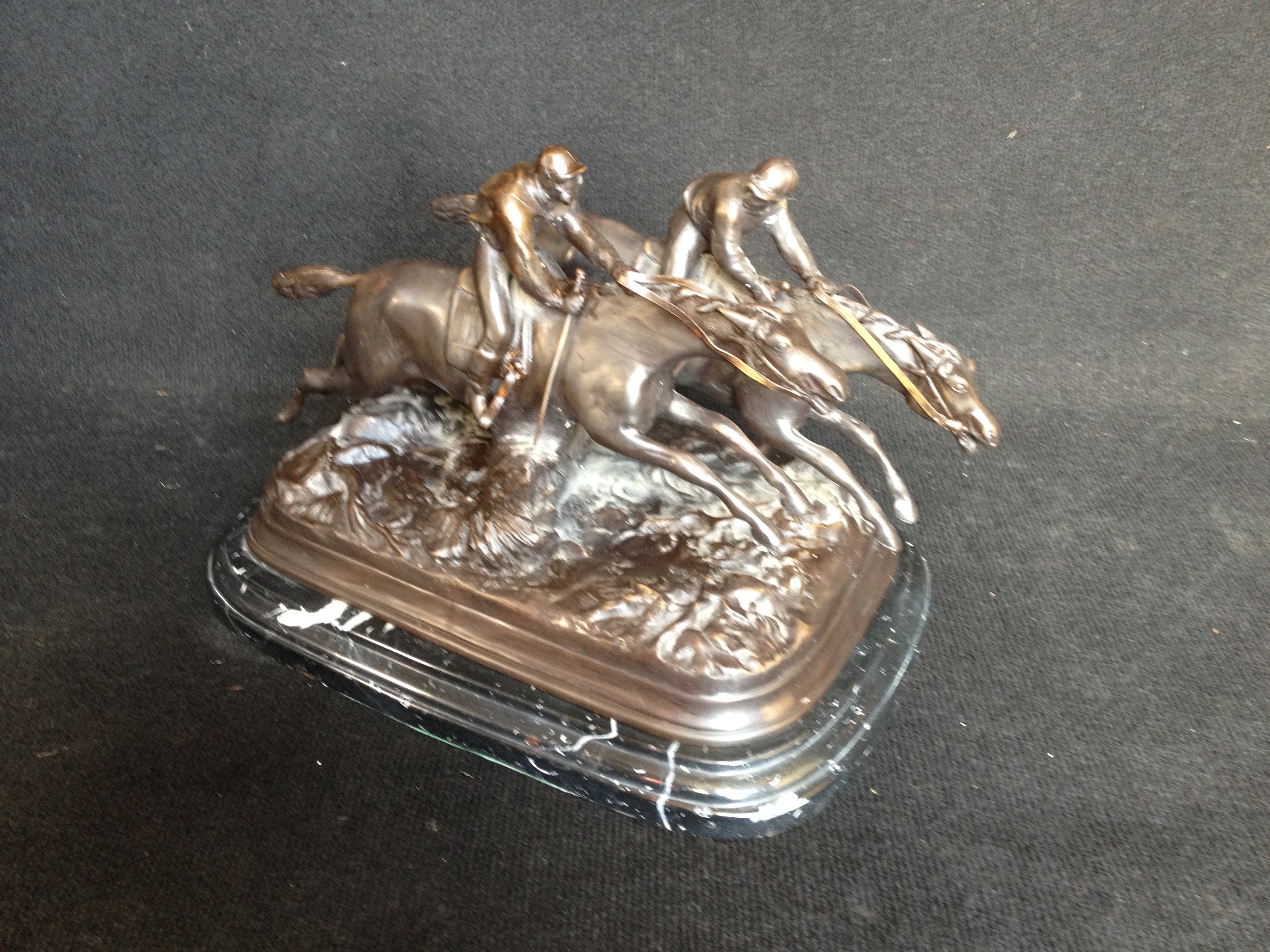 French Signed Bronze Sculpture (1 of 1)