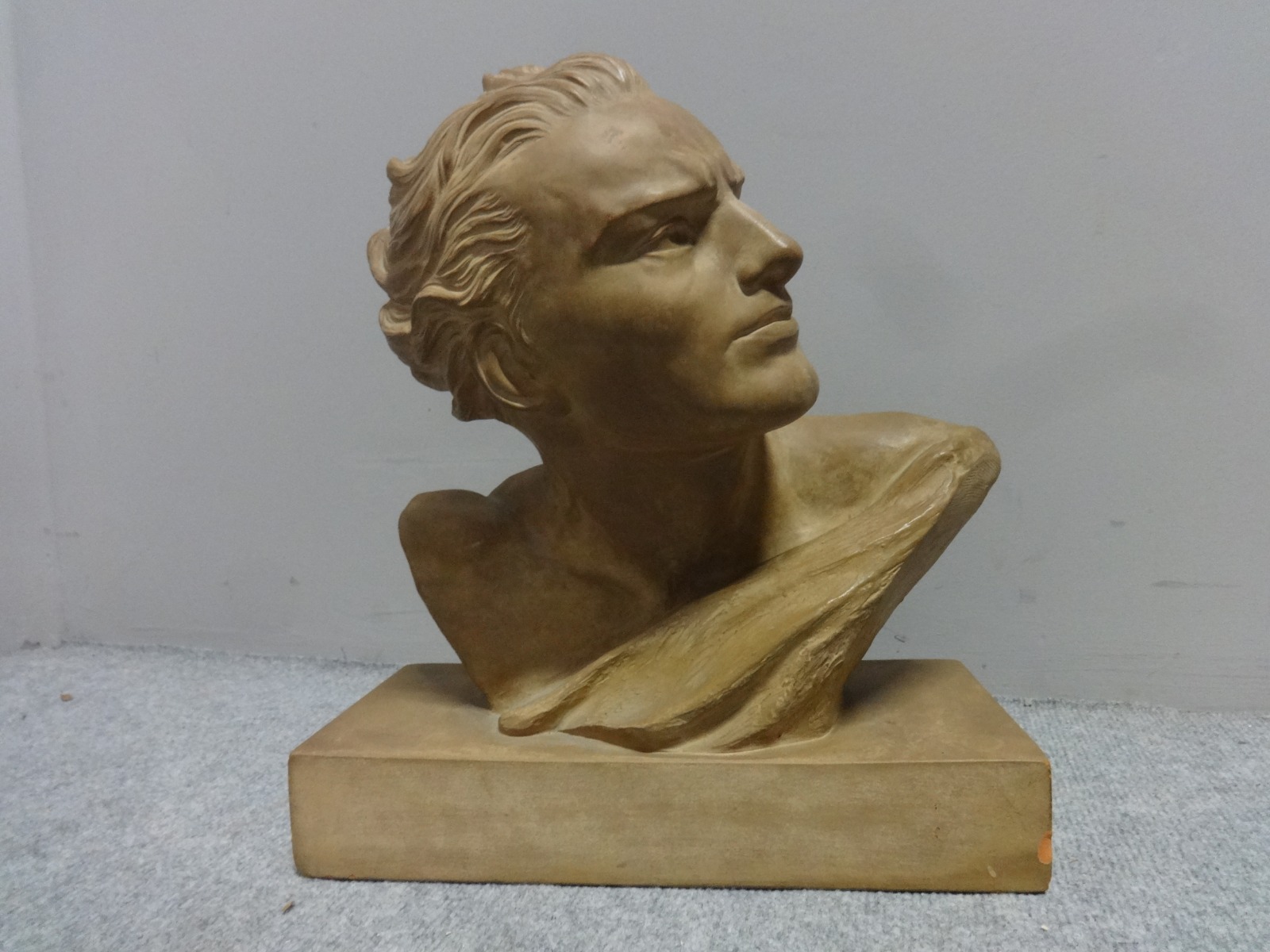 Signed French Terracotta Bust c.1900 (1 of 1)