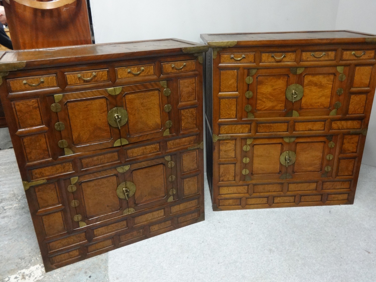 Super Pair of Burr Oriental Cabinets with Provenance (1 of 1)