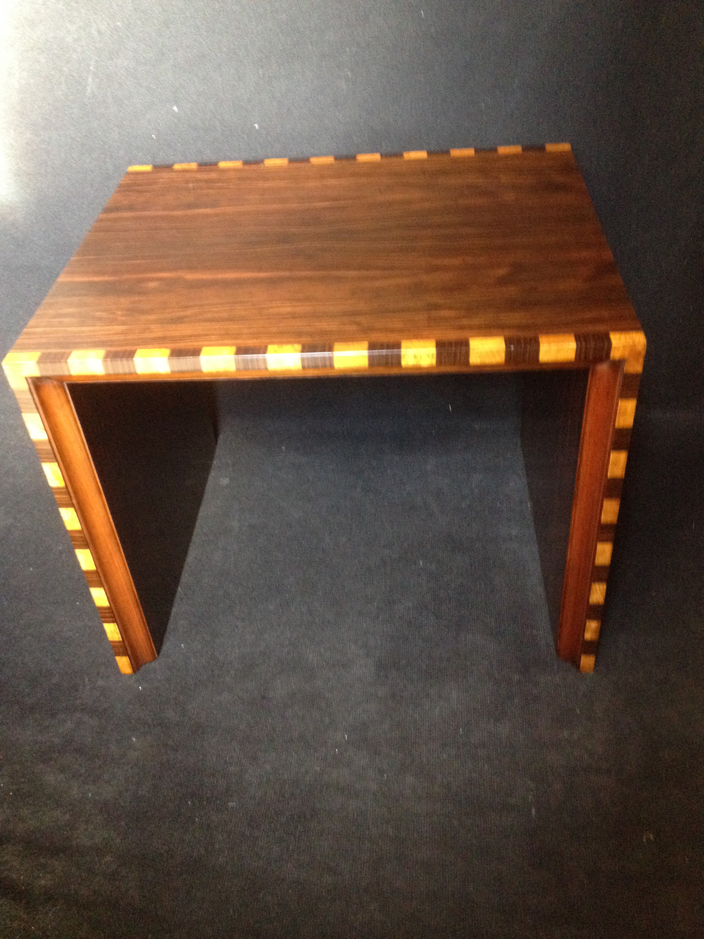 Good Rosewood Art Deco Table (1 of 1)