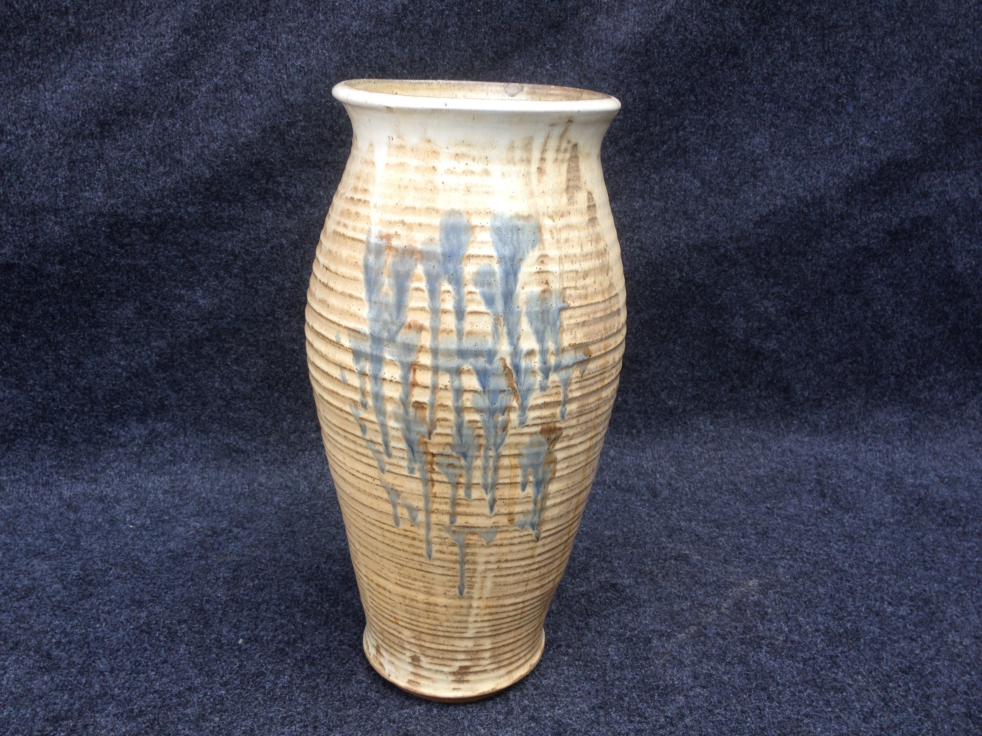 Large Signed Studio Art Vase 'A. Sinclair' (1 of 1)