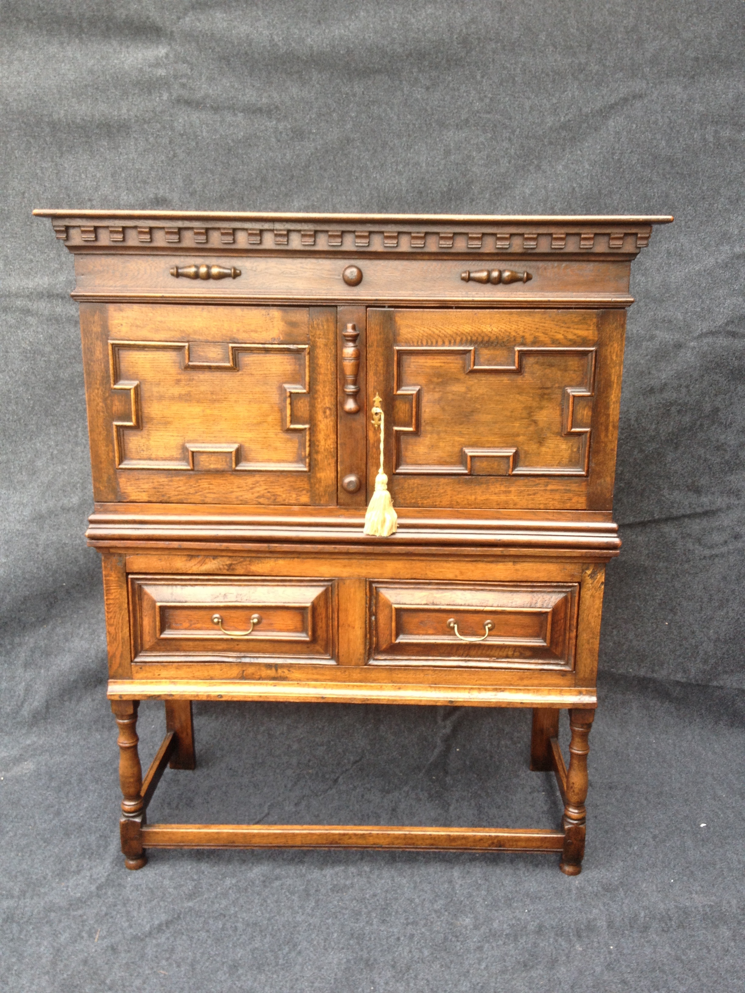 Oak Cabinet on Base (1 of 1)