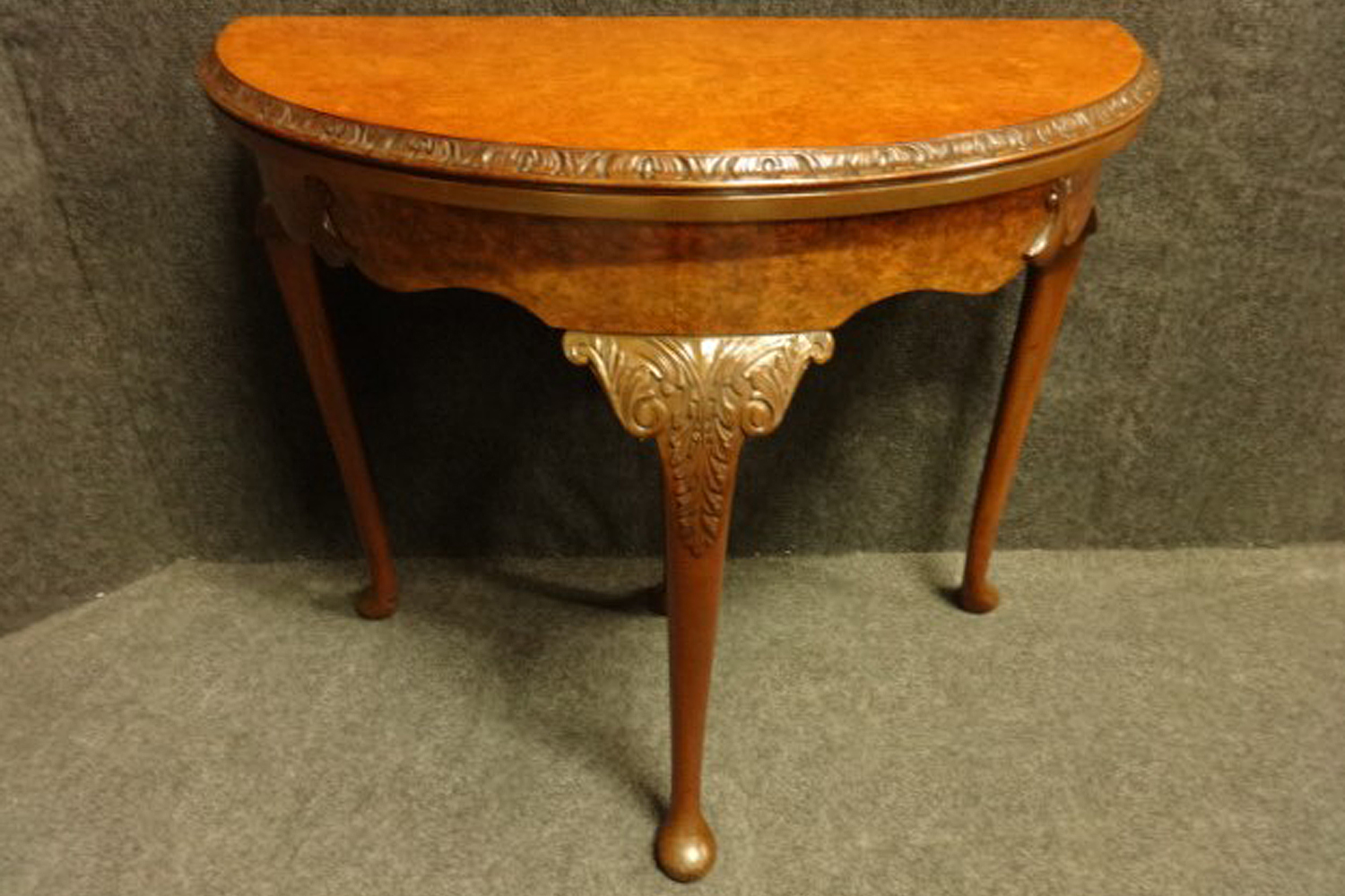 Burr Walnut Card Table (1 of 1) Burr Walnut Card Table (1 of 1)