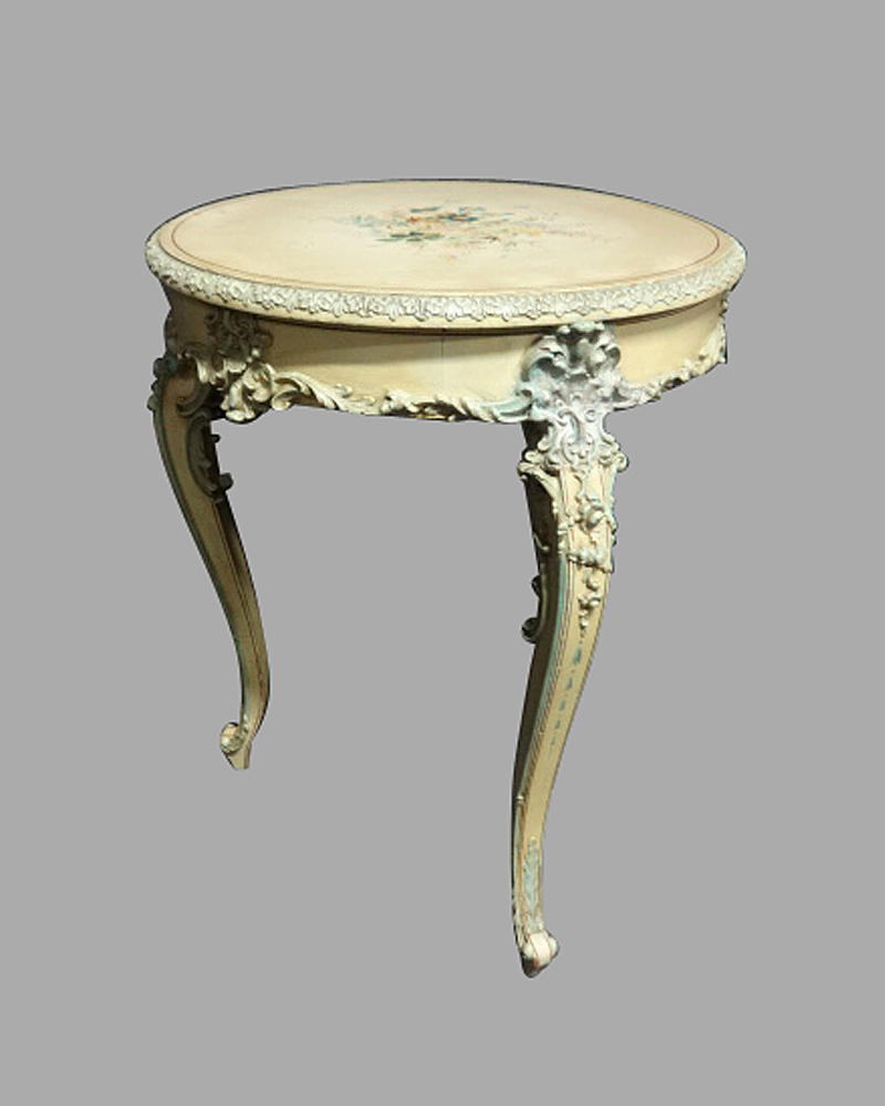 Very Good Original Painted Occasional Table c.1920 (1 of 1)