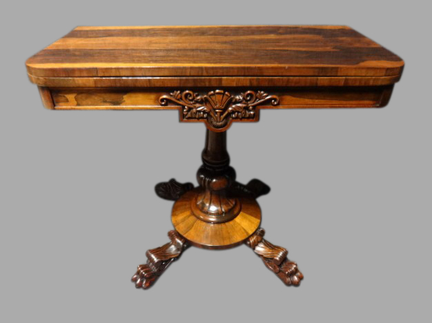 Excellent Quality Regency Card Games Table (1 of 1) Excellent Quality Regency Card Games Table (1 of 1)
