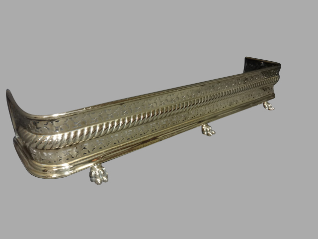 Very Good Regency Brass Fender (1 of 1) Very Good Regency Brass Fender (1 of 1)