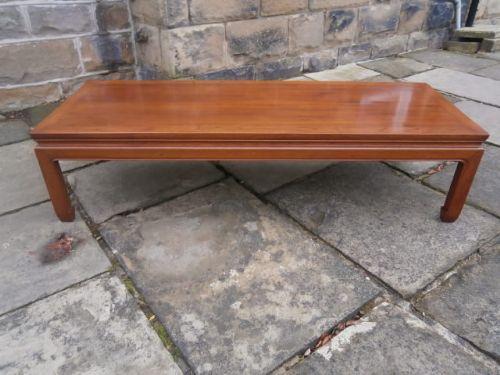 Antique Oriental Chinese Elm Low Coffee Table (1 of 1)